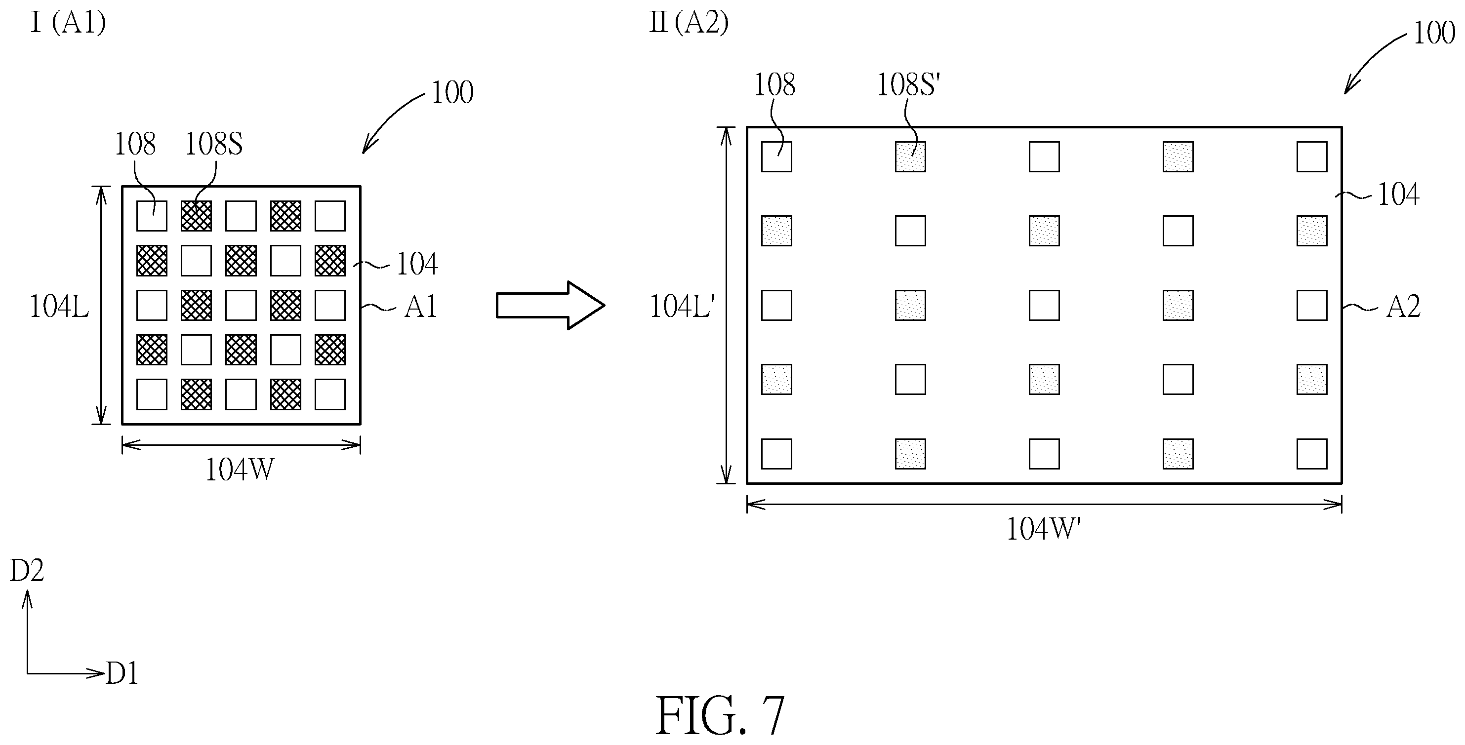 Patent US12592167 Figure 7 – Curvature variable device