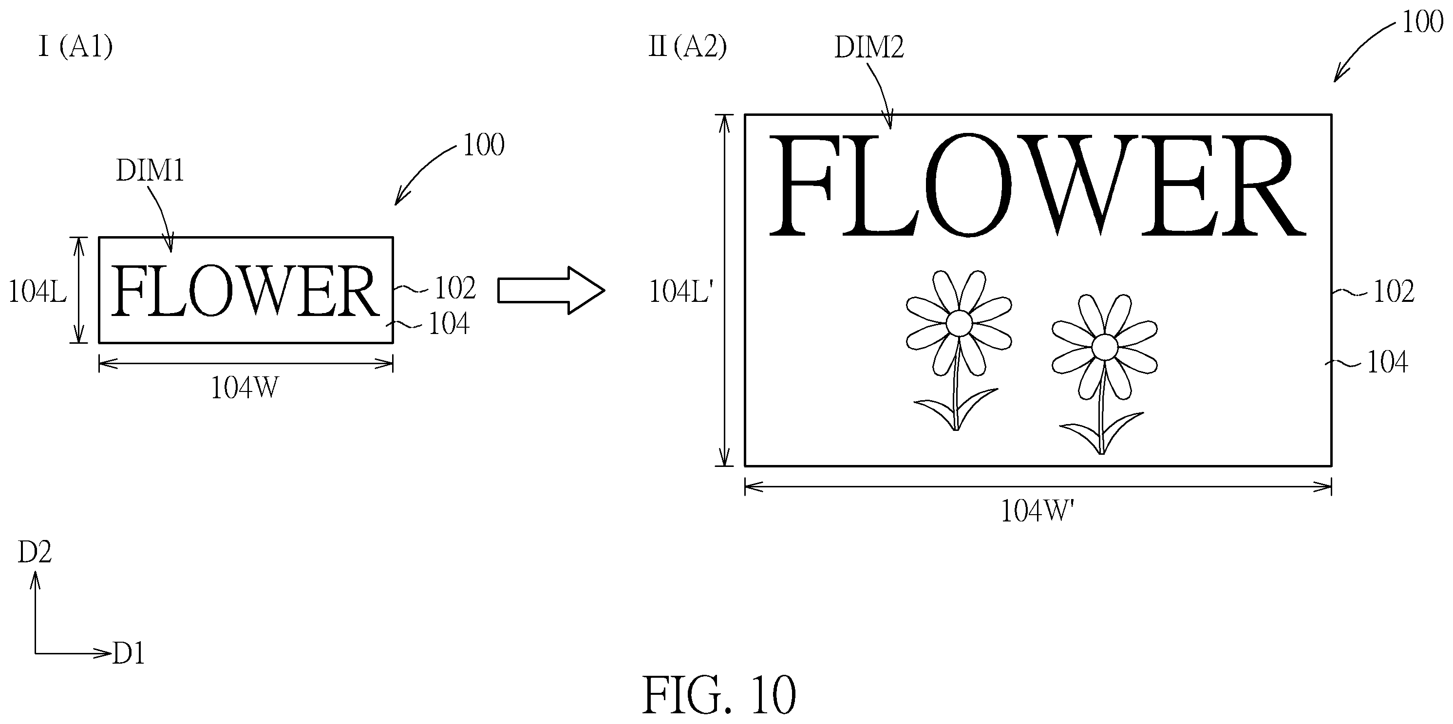 Patent US12592167 Figure 10 – Curvature variable device