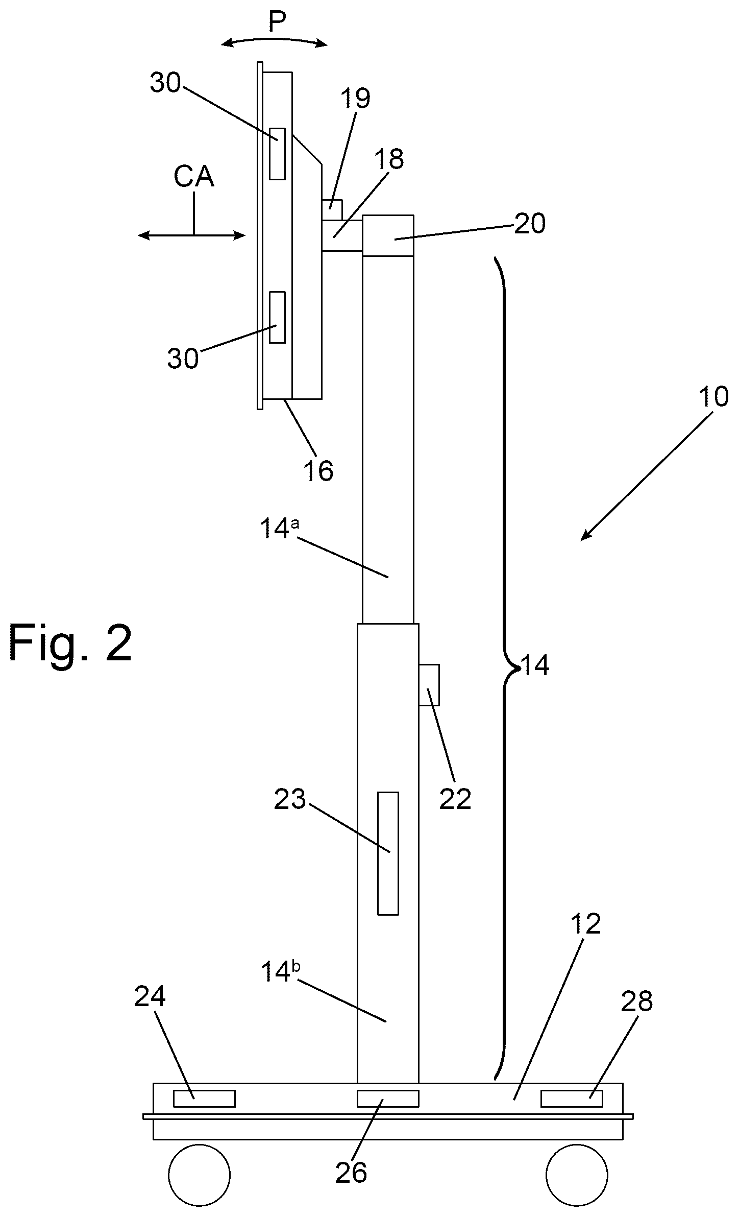 Patent US12592169 Figure 2 – Interactive digital signage system