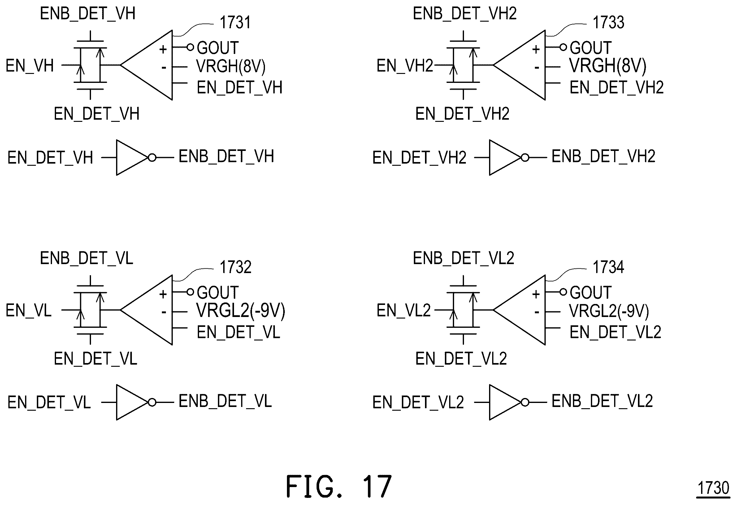 Patent US12592175 Figure 19 – Gate driver circuit and method for driving display panel
