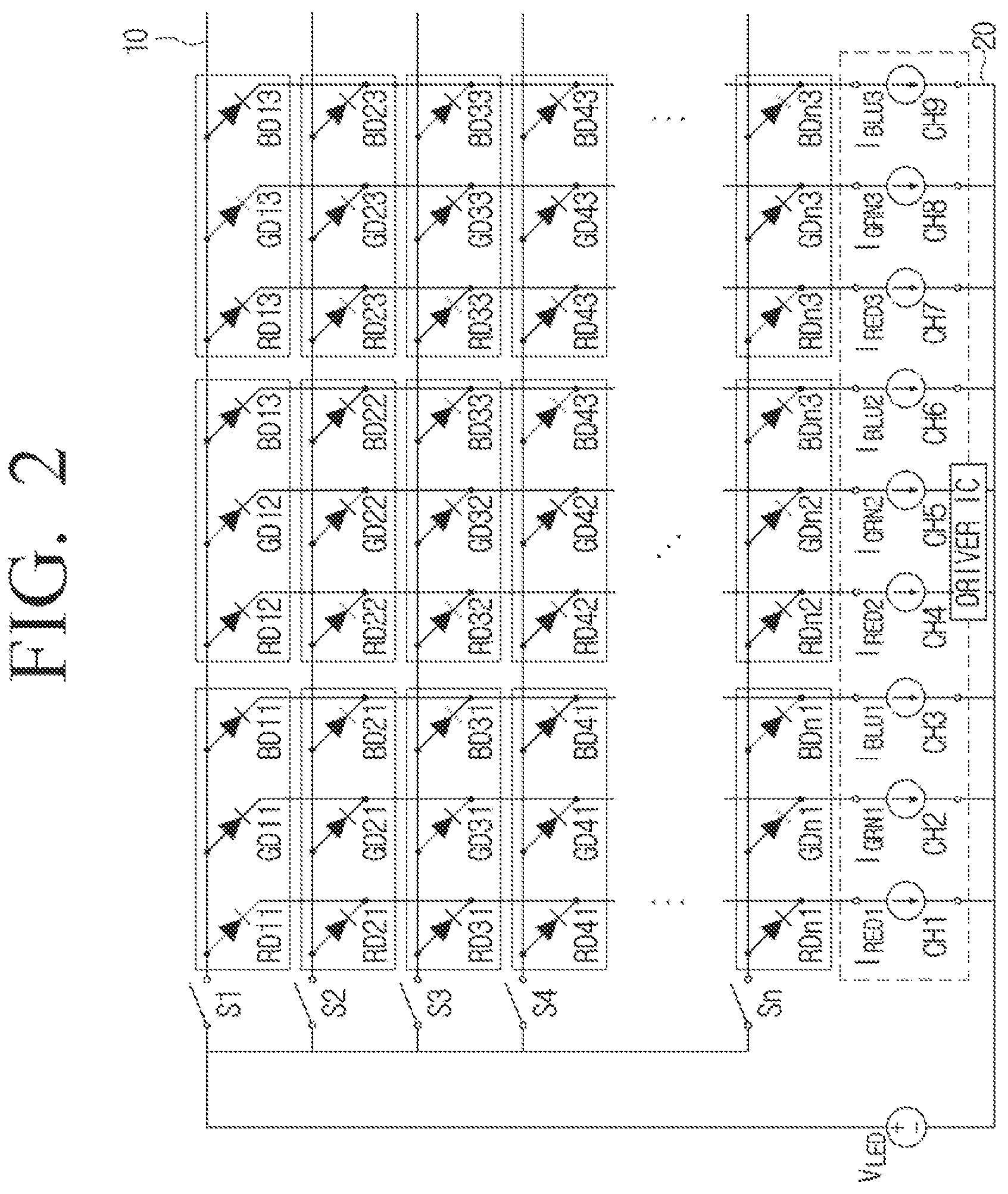 Patent US12592176 Figure 2 – Electronic apparatus and control method thereof for providing a progressive or interlaced scanning method
