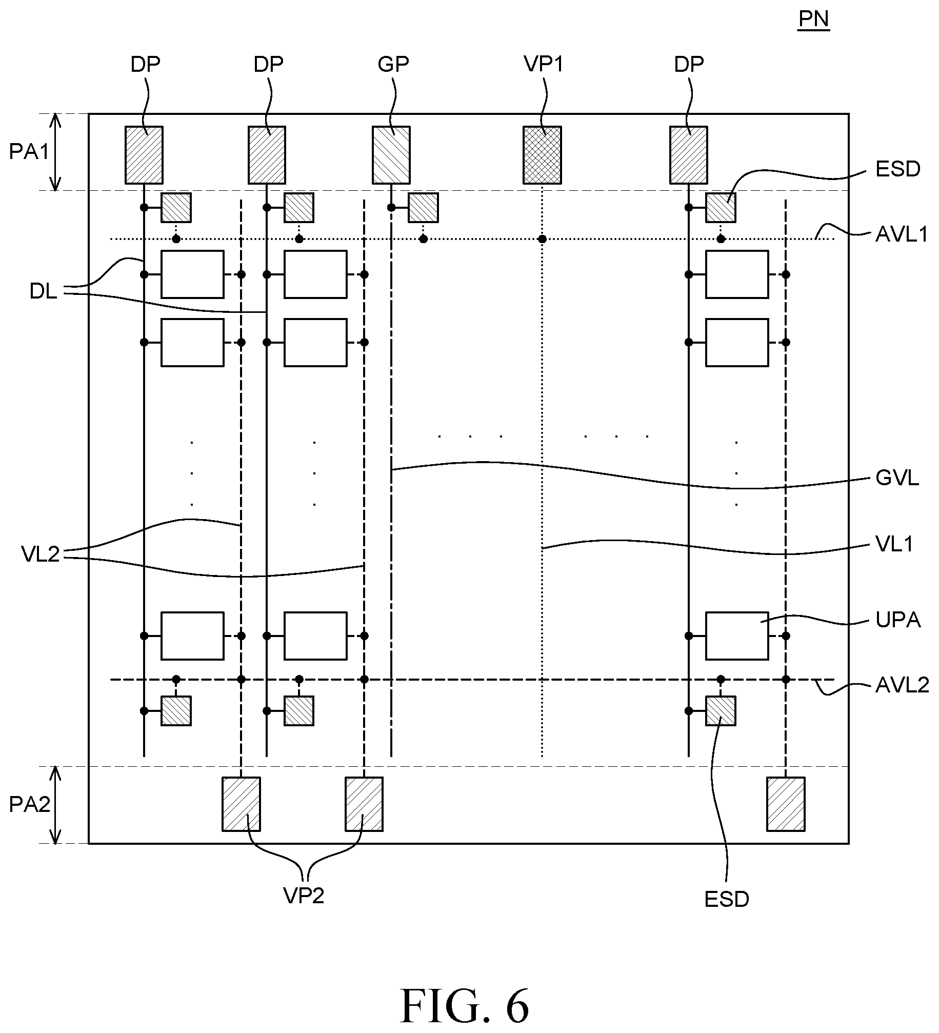 Patent US12592178 Figure 8 – Display device including an electrostatic discharge circuit for discharging static electricity