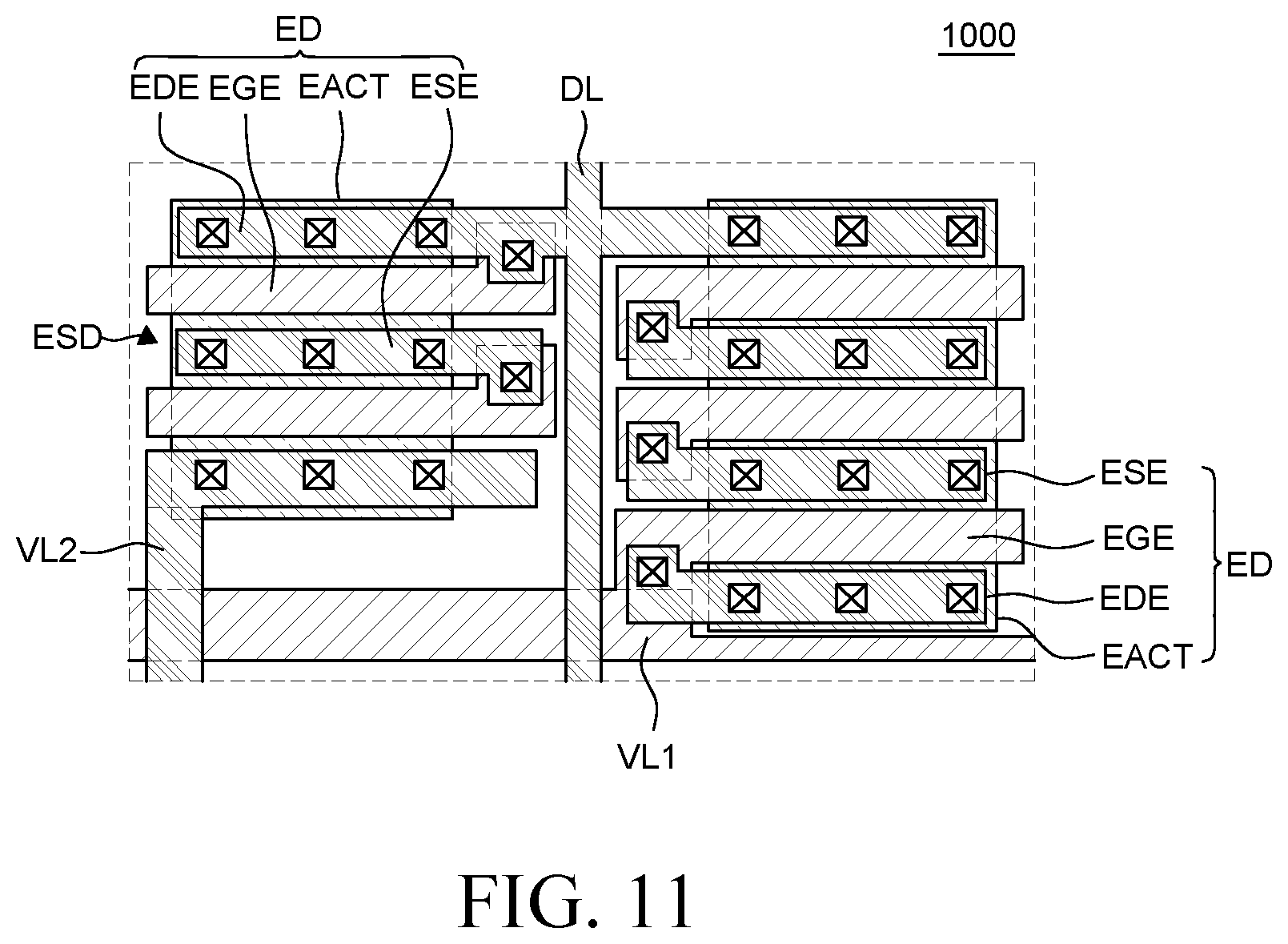 Patent US12592178 Figure 13 – Display device including an electrostatic discharge circuit for discharging static electricity