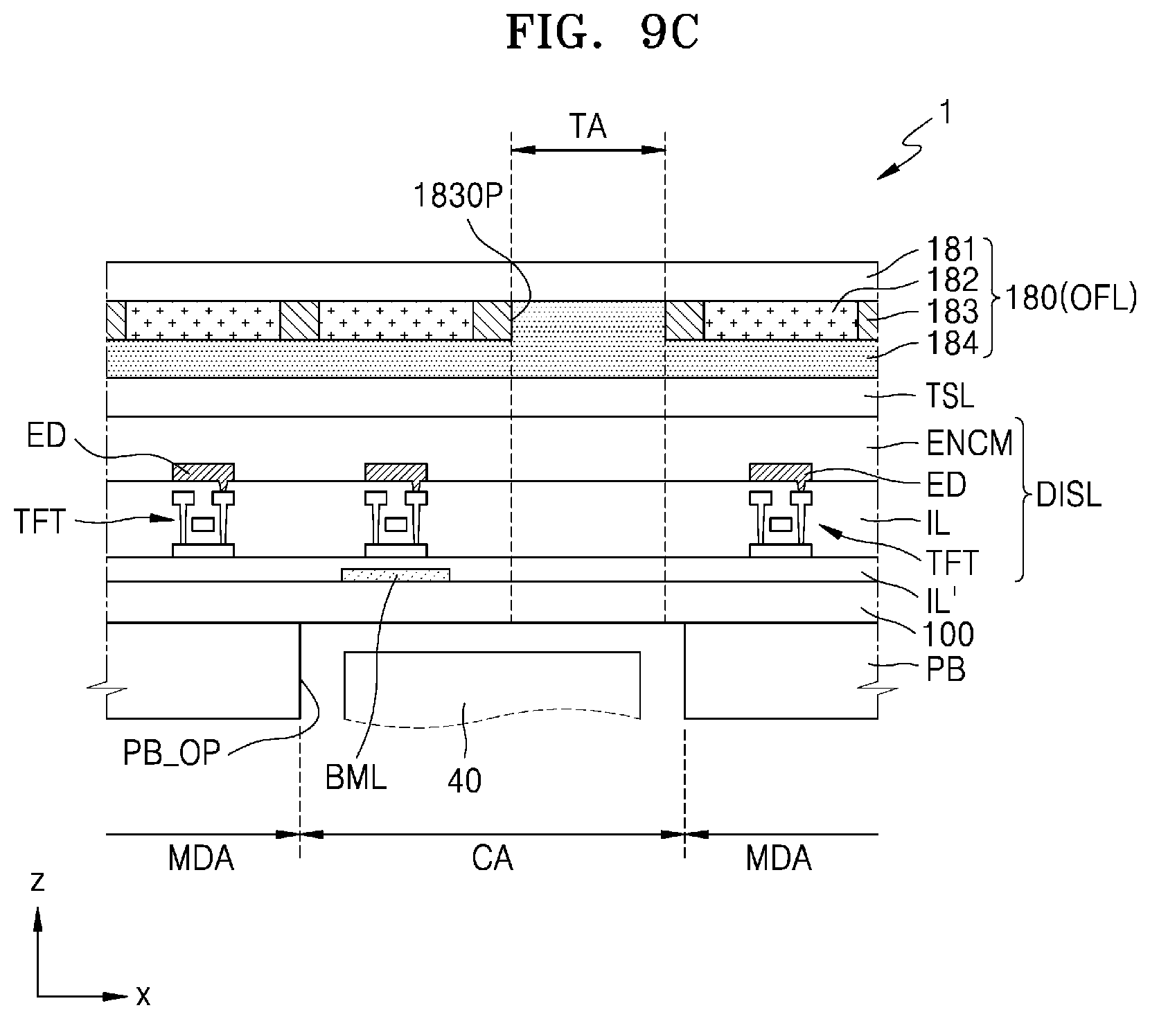 Patent US12592179 Figure 19 – Display panel and display apparatus including the same