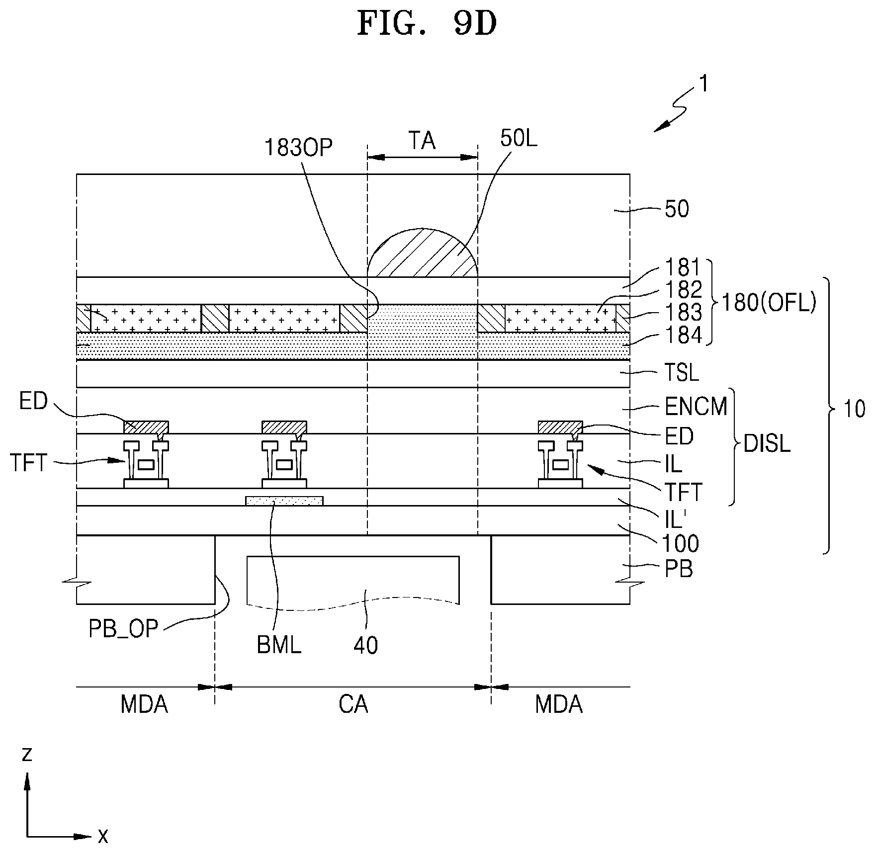 Patent US12592179 Figure 20 – Display panel and display apparatus including the same