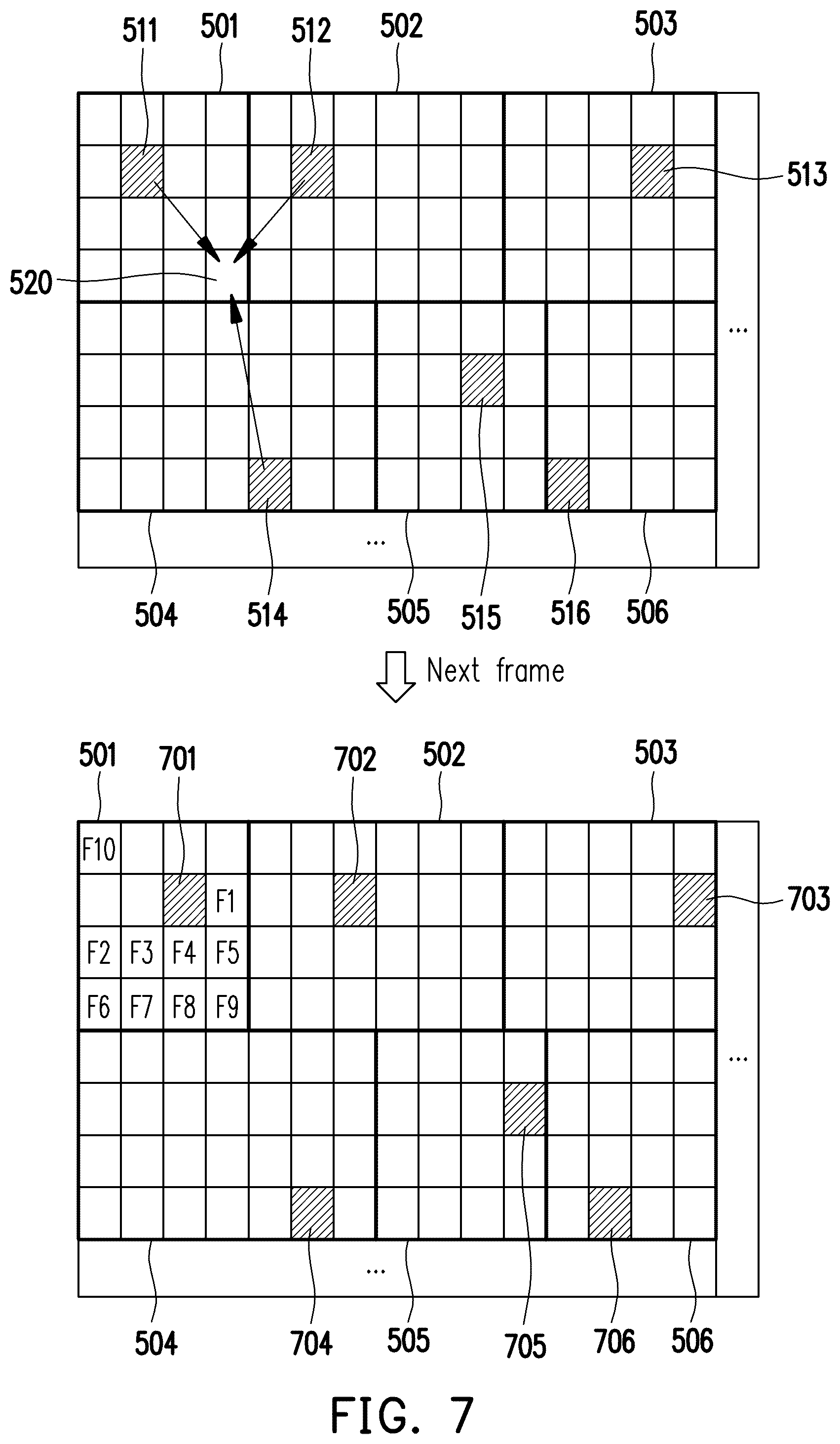 Patent US12592183 Figure 5 – Display device and temperature compensation method