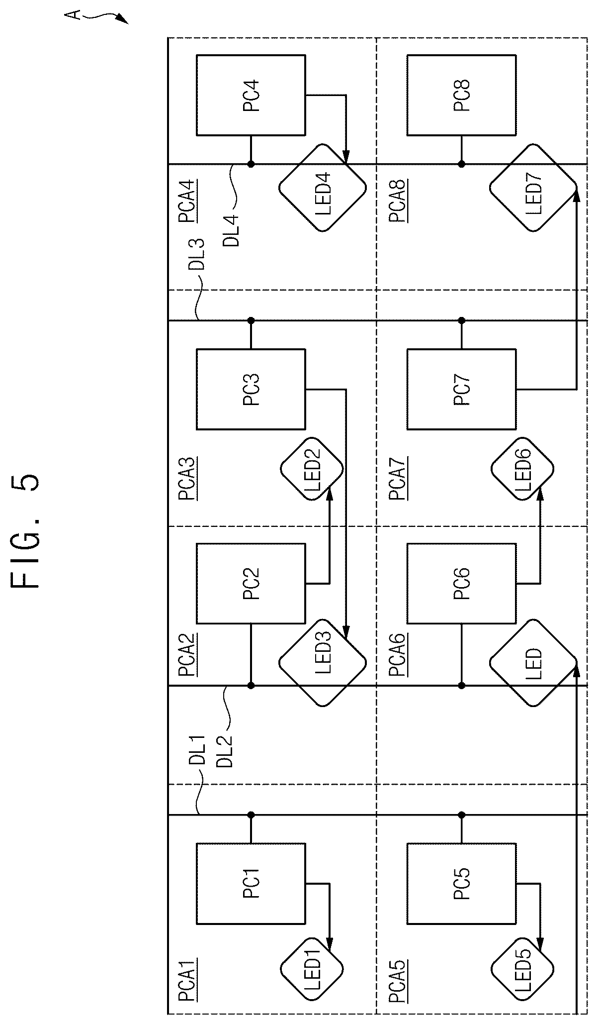 Patent US12592185 Figure 5 – Display device and electronic device including the same