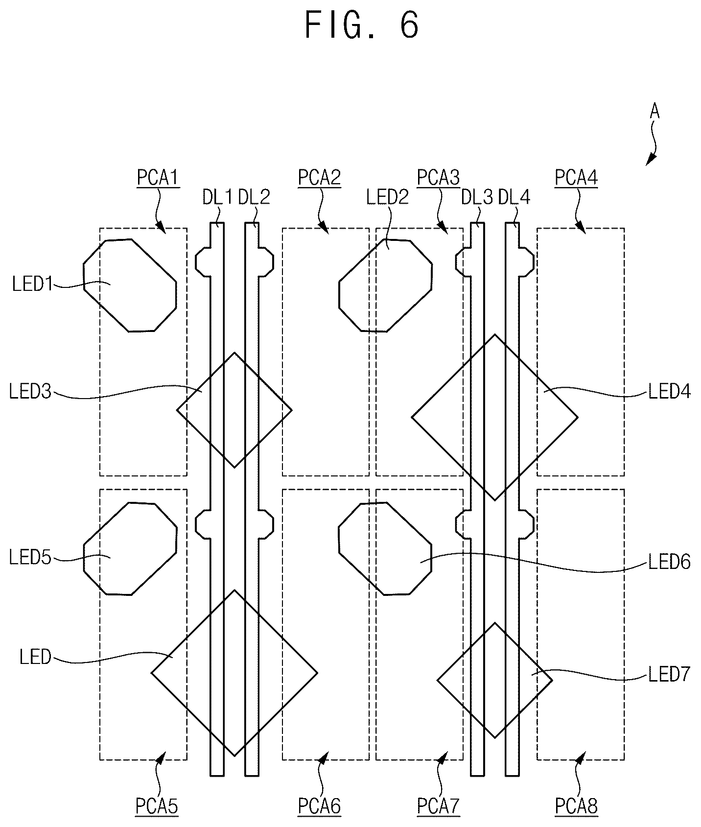 Patent US12592185 Figure 6 – Display device and electronic device including the same