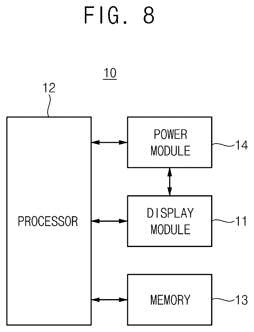 Patent US12592185 Figure 8 – Display device and electronic device including the same