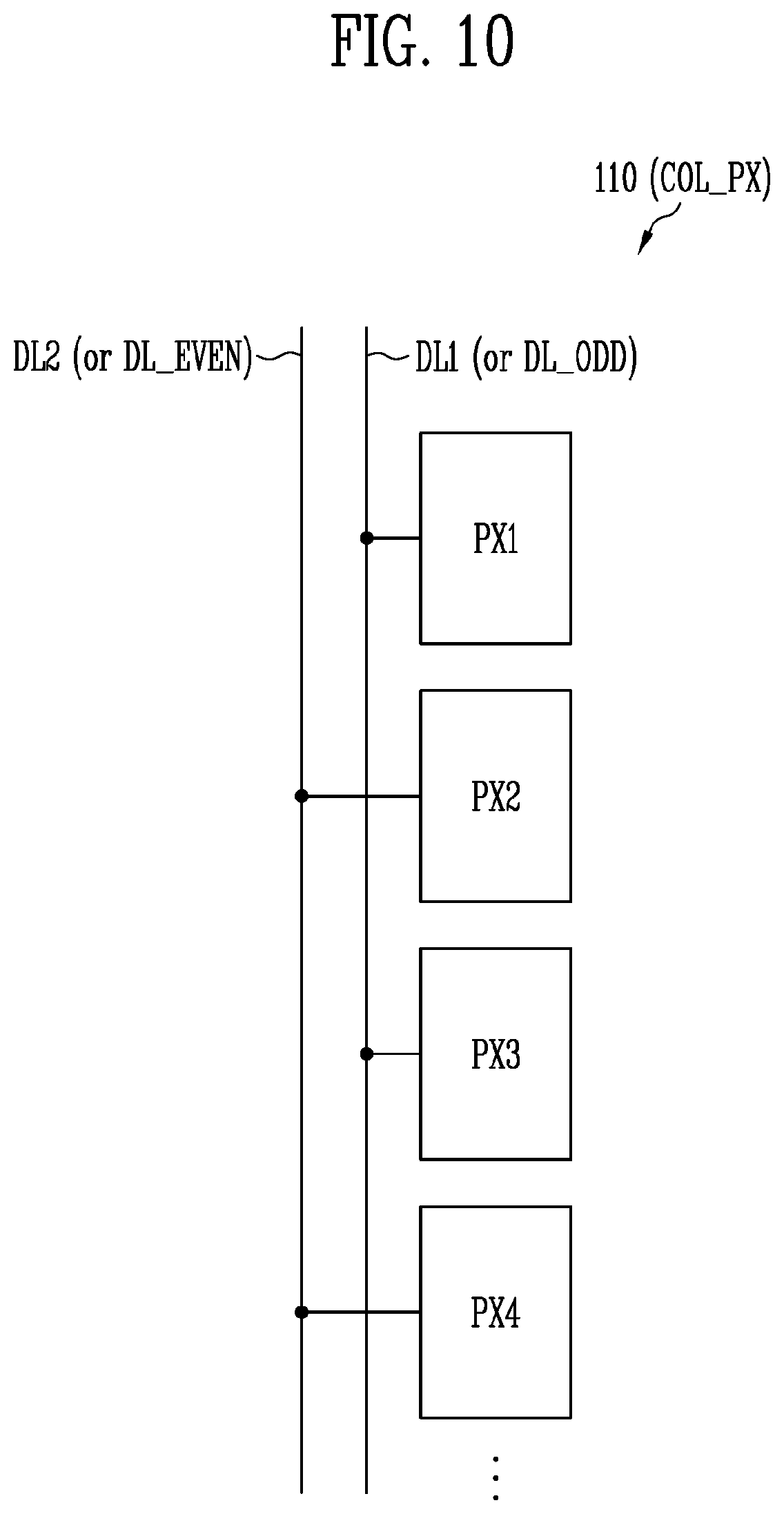 Patent US12592189 Figure 10 – Display device