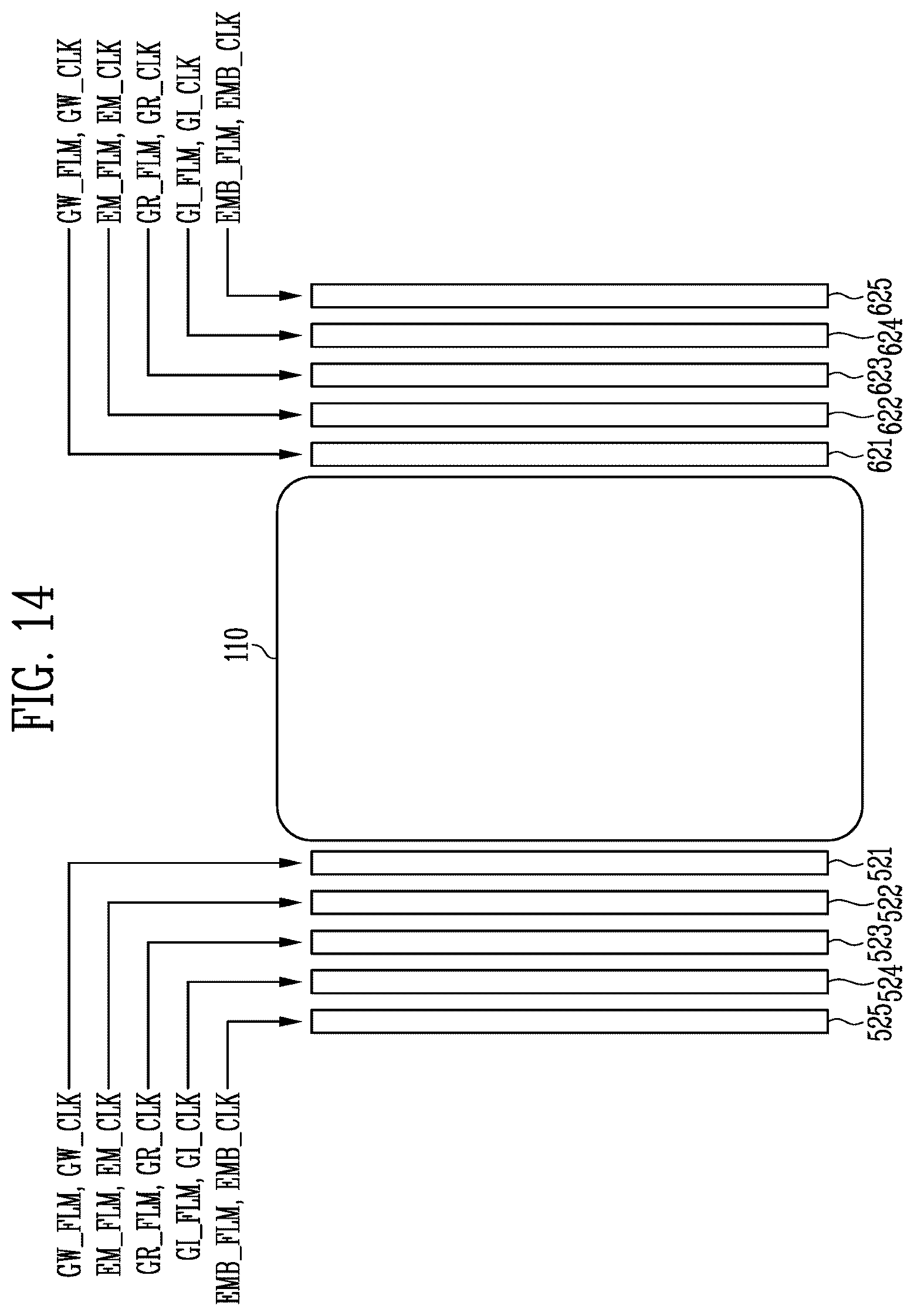Patent US12592189 Figure 14 – Display device