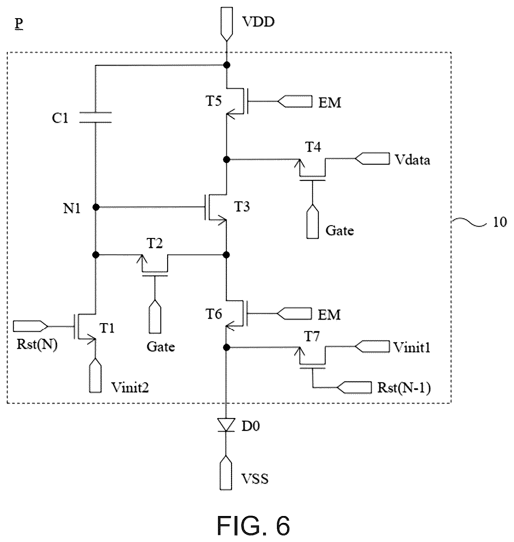 Patent US12592191 Figure 4 – Pixel driving circuit and driving method therefor, and display panel and display apparatus