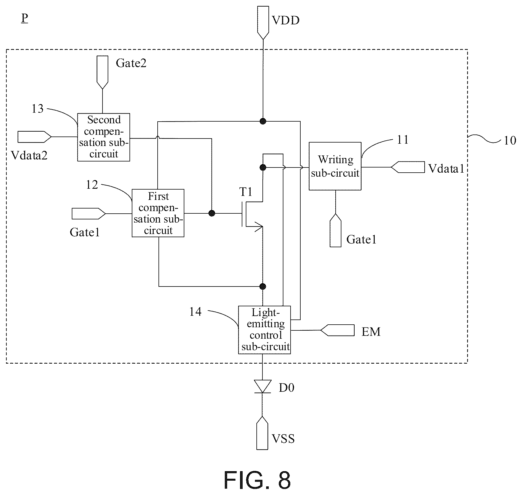 Patent US12592191 Figure 6 – Pixel driving circuit and driving method therefor, and display panel and display apparatus