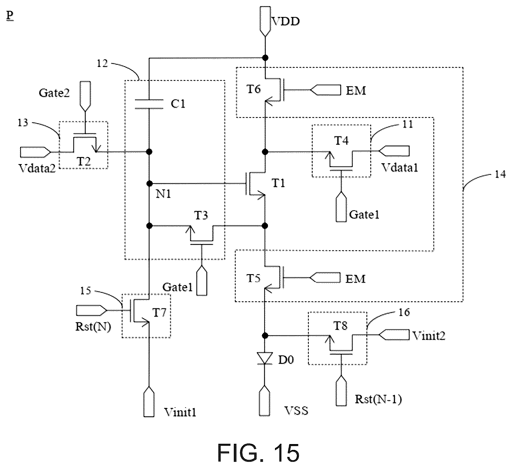 Patent US12592191 Figure 11 – Pixel driving circuit and driving method therefor, and display panel and display apparatus