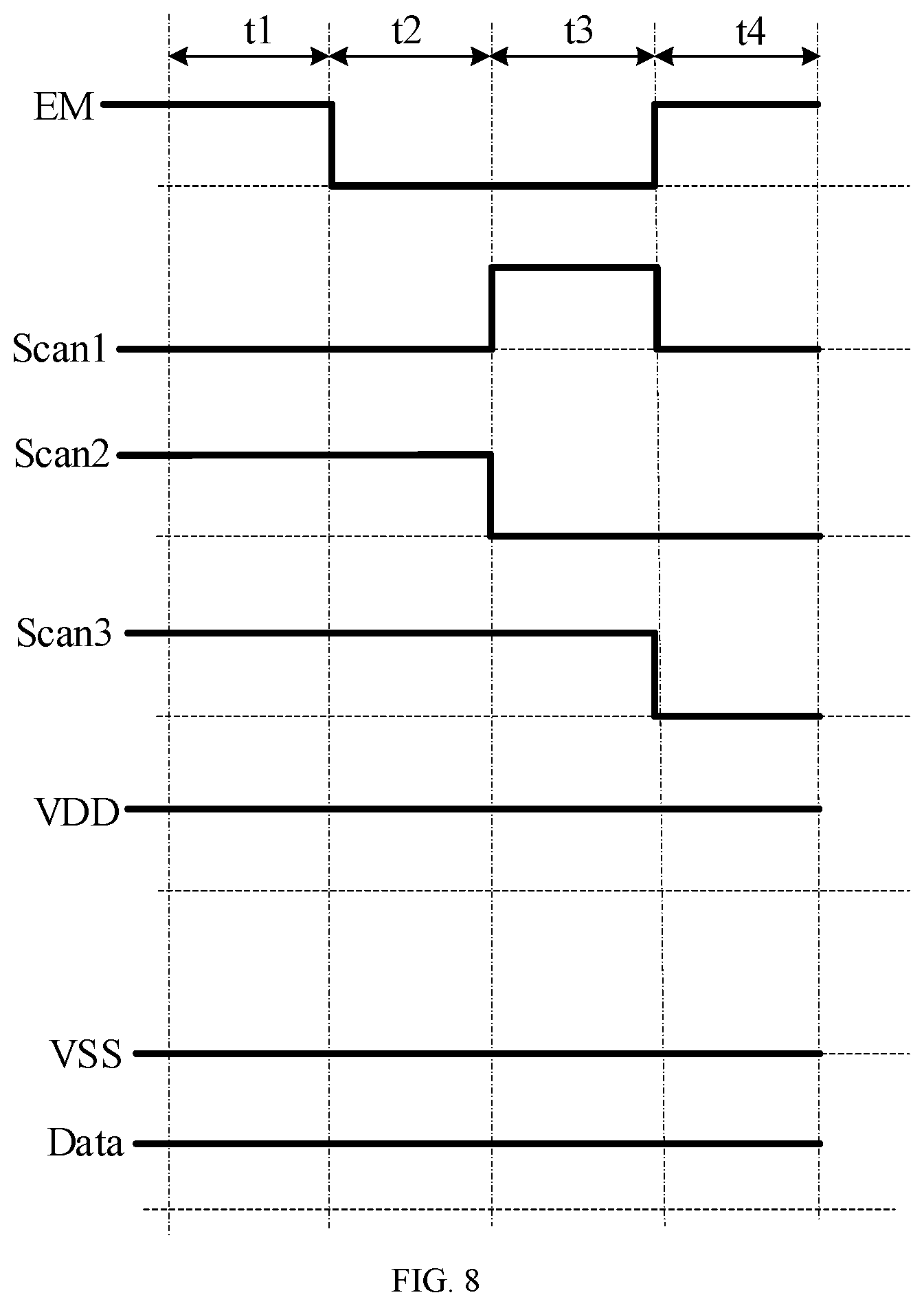 Patent US12592192 Figure 8 – Display panel and display device