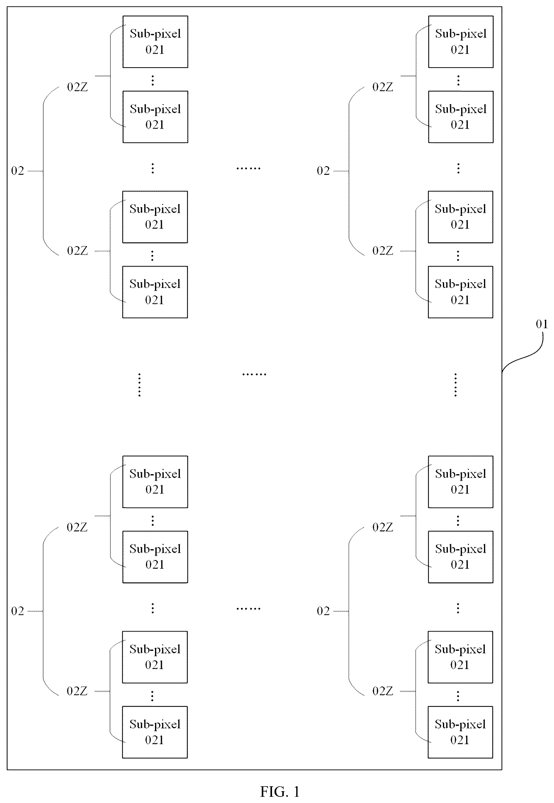 Patent US12592193 Figure 1 – Display panel and control method therefor, and display device