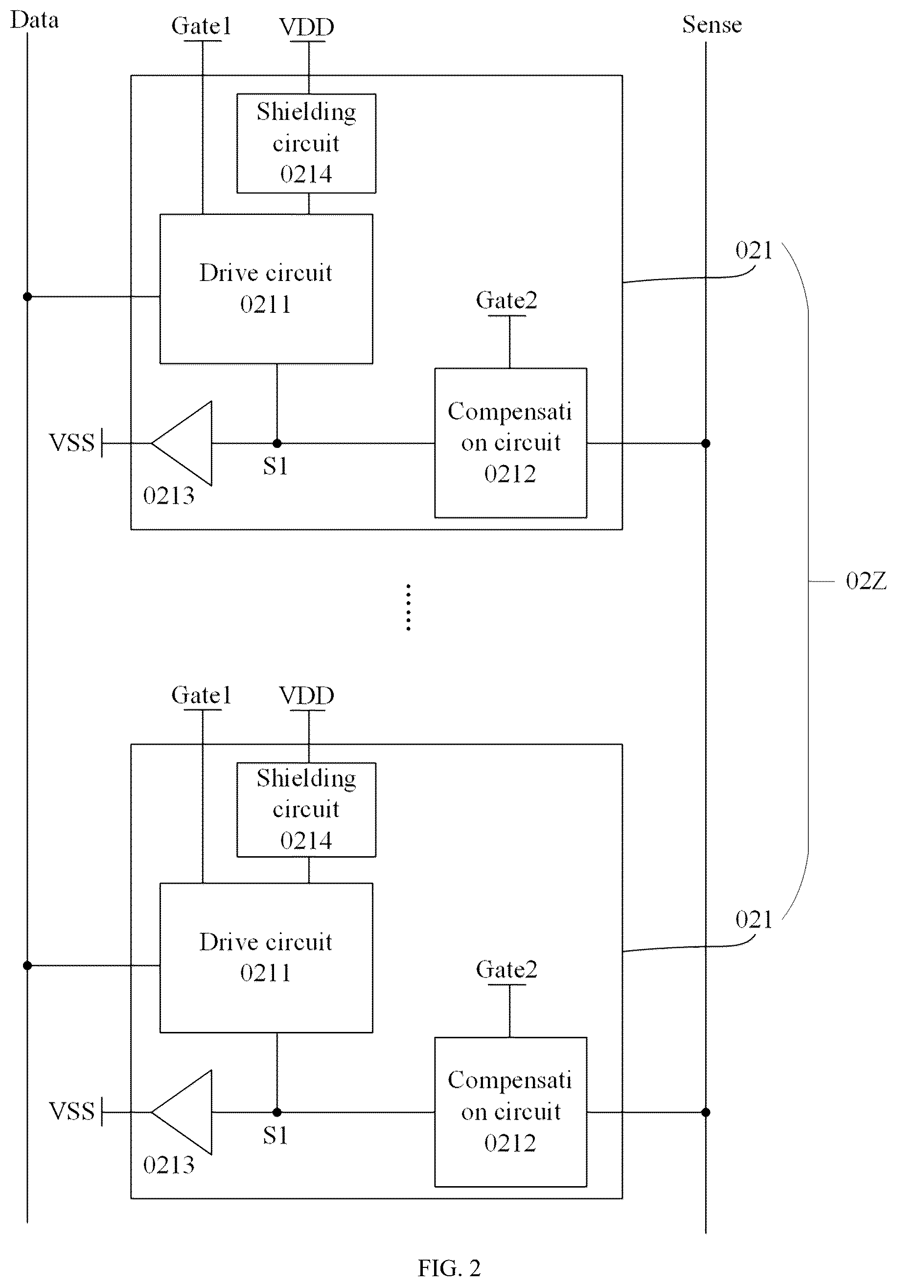 Patent US12592193 Figure 2 – Display panel and control method therefor, and display device