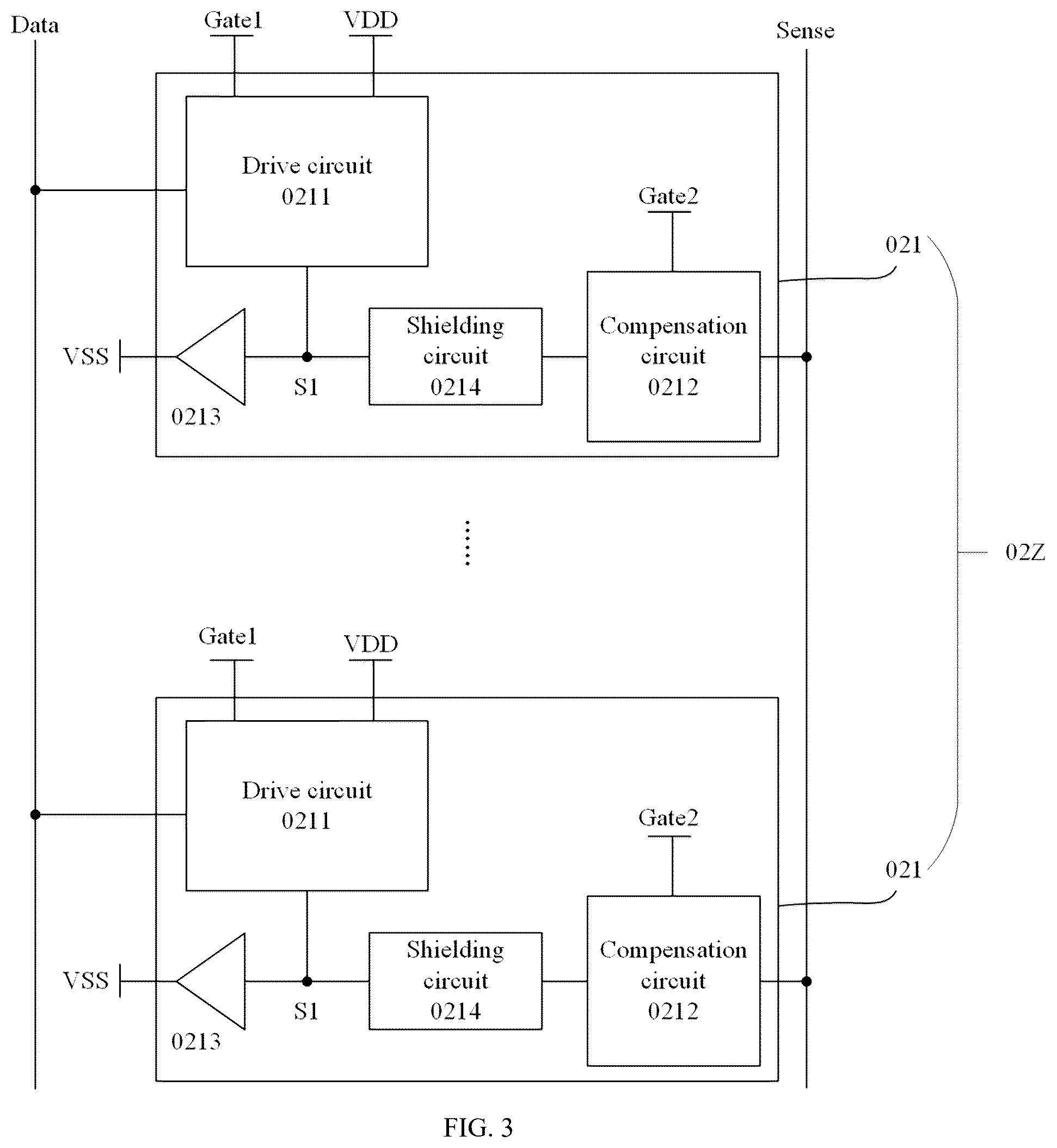 Patent US12592193 Figure 3 – Display panel and control method therefor, and display device