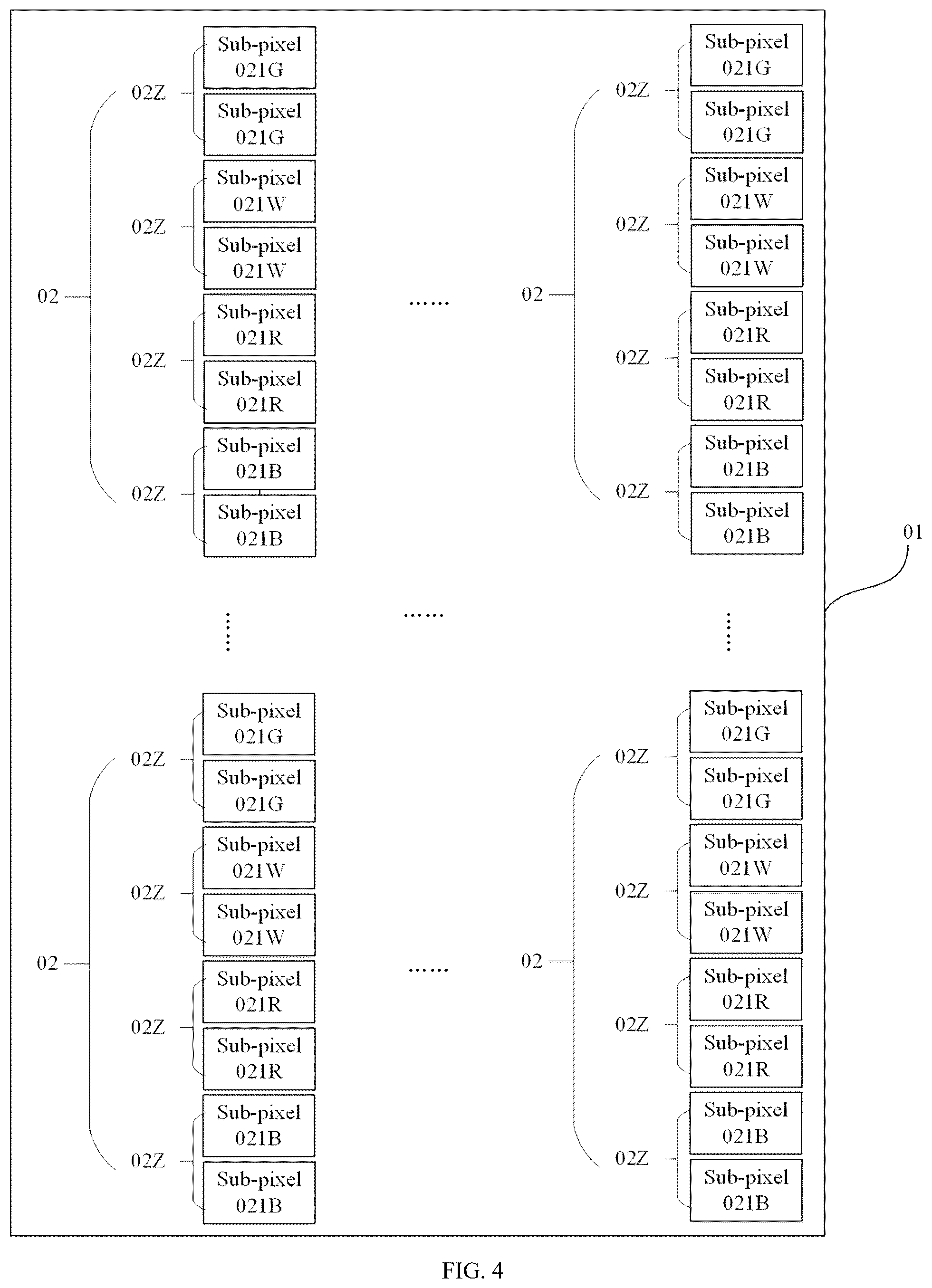 Patent US12592193 Figure 4 – Display panel and control method therefor, and display device