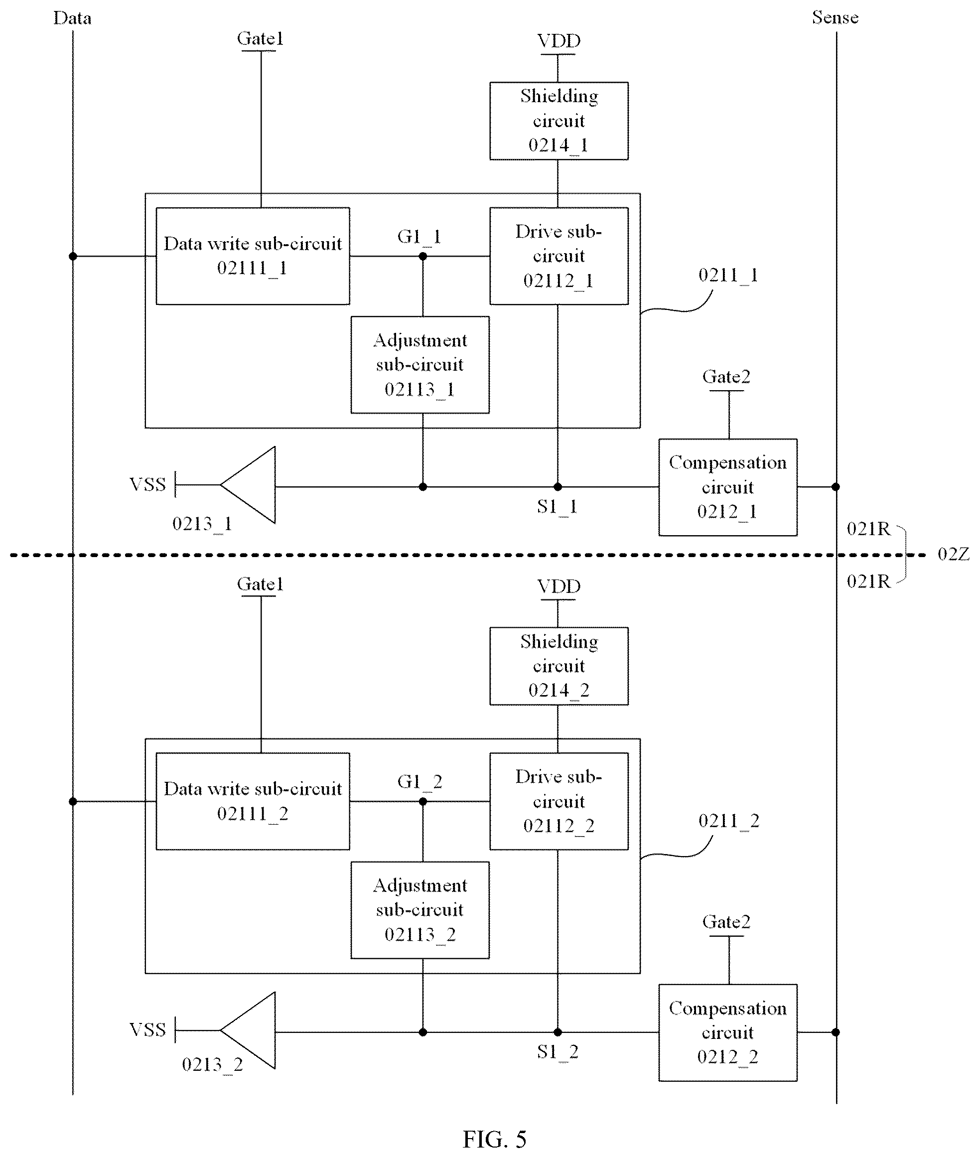 Patent US12592193 Figure 5 – Display panel and control method therefor, and display device