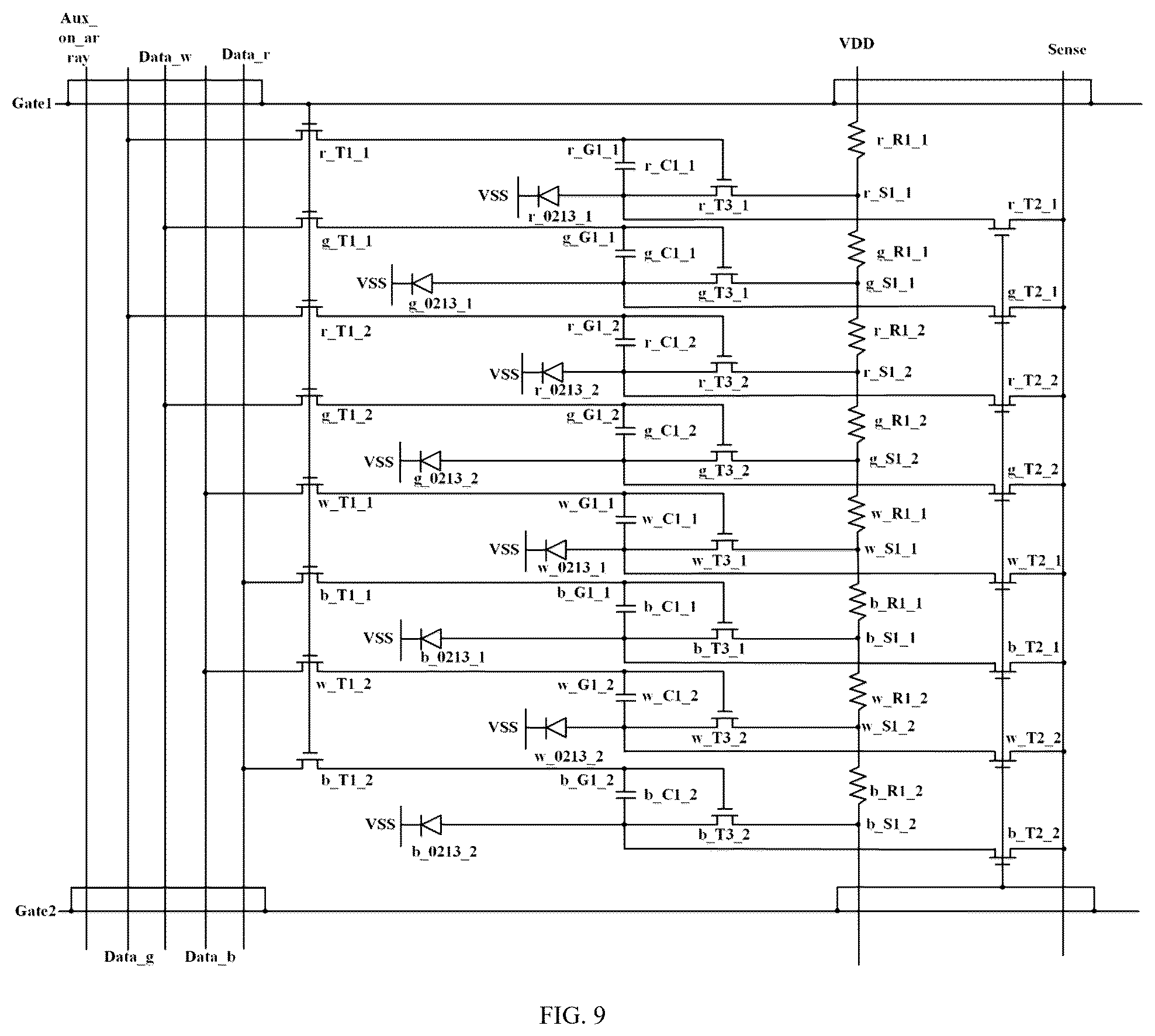 Patent US12592193 Figure 9 – Display panel and control method therefor, and display device