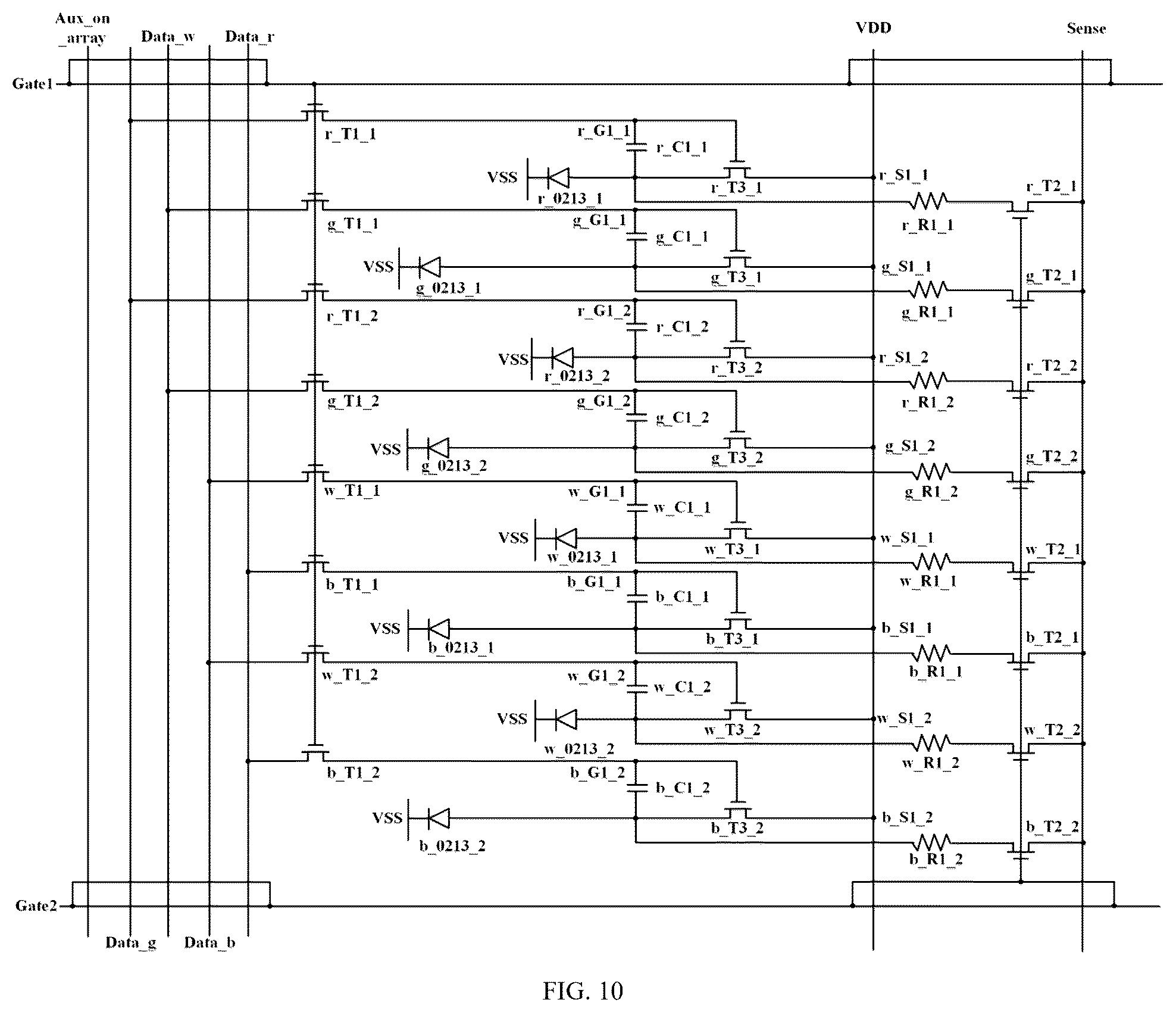 Patent US12592193 Figure 10 – Display panel and control method therefor, and display device