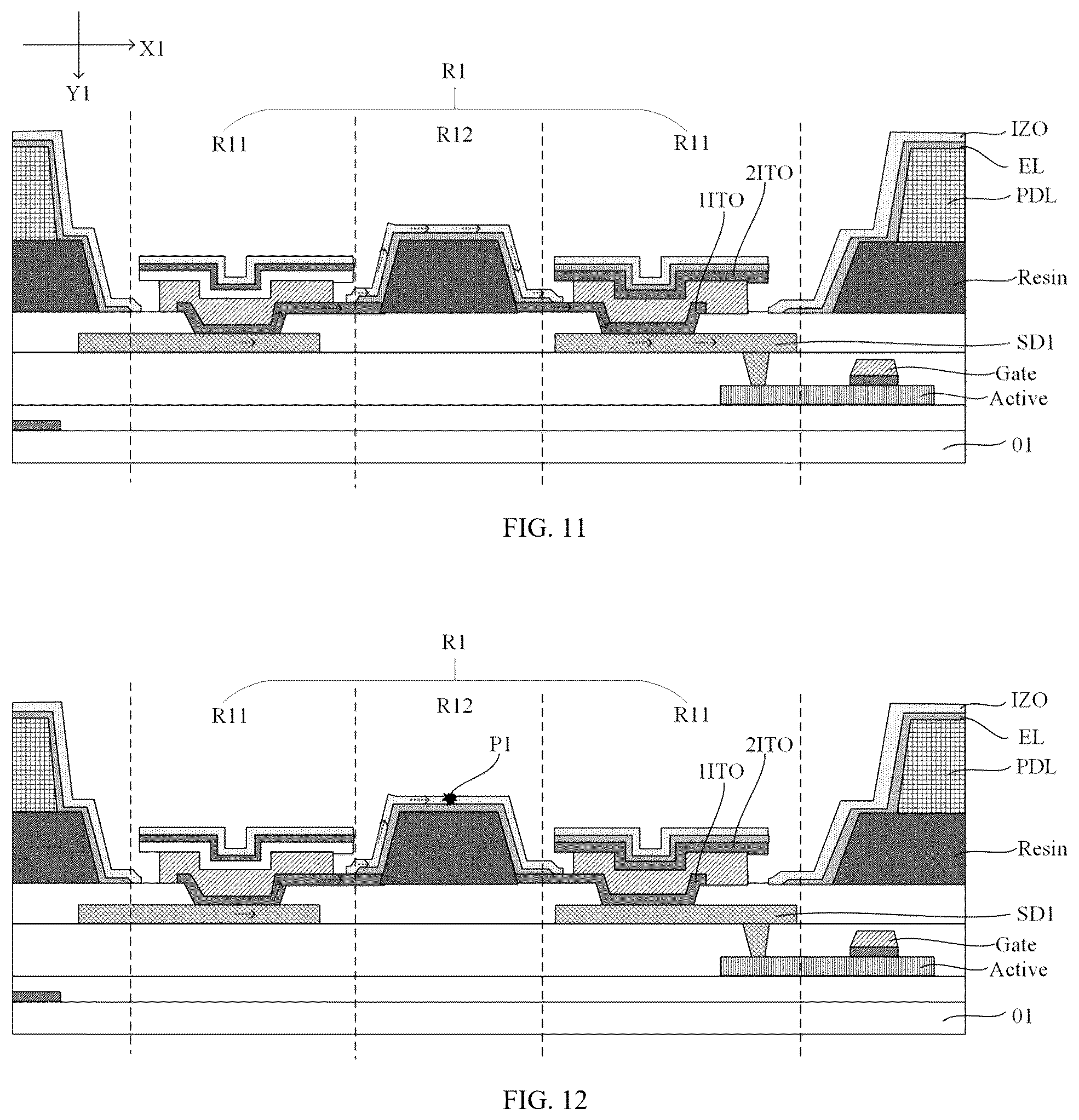 Patent US12592193 Figure 11 – Display panel and control method therefor, and display device