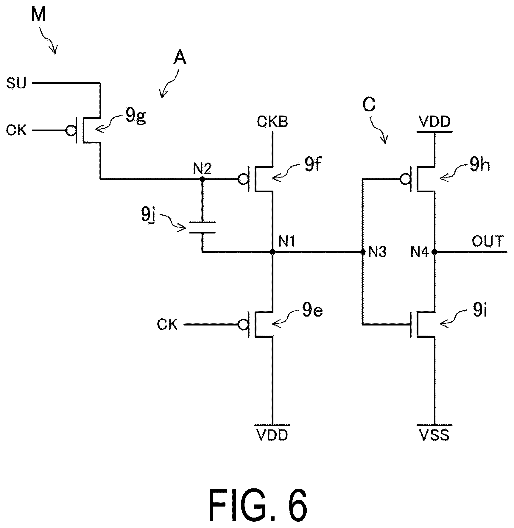 Patent US12592194 Figure 6 – Display device
