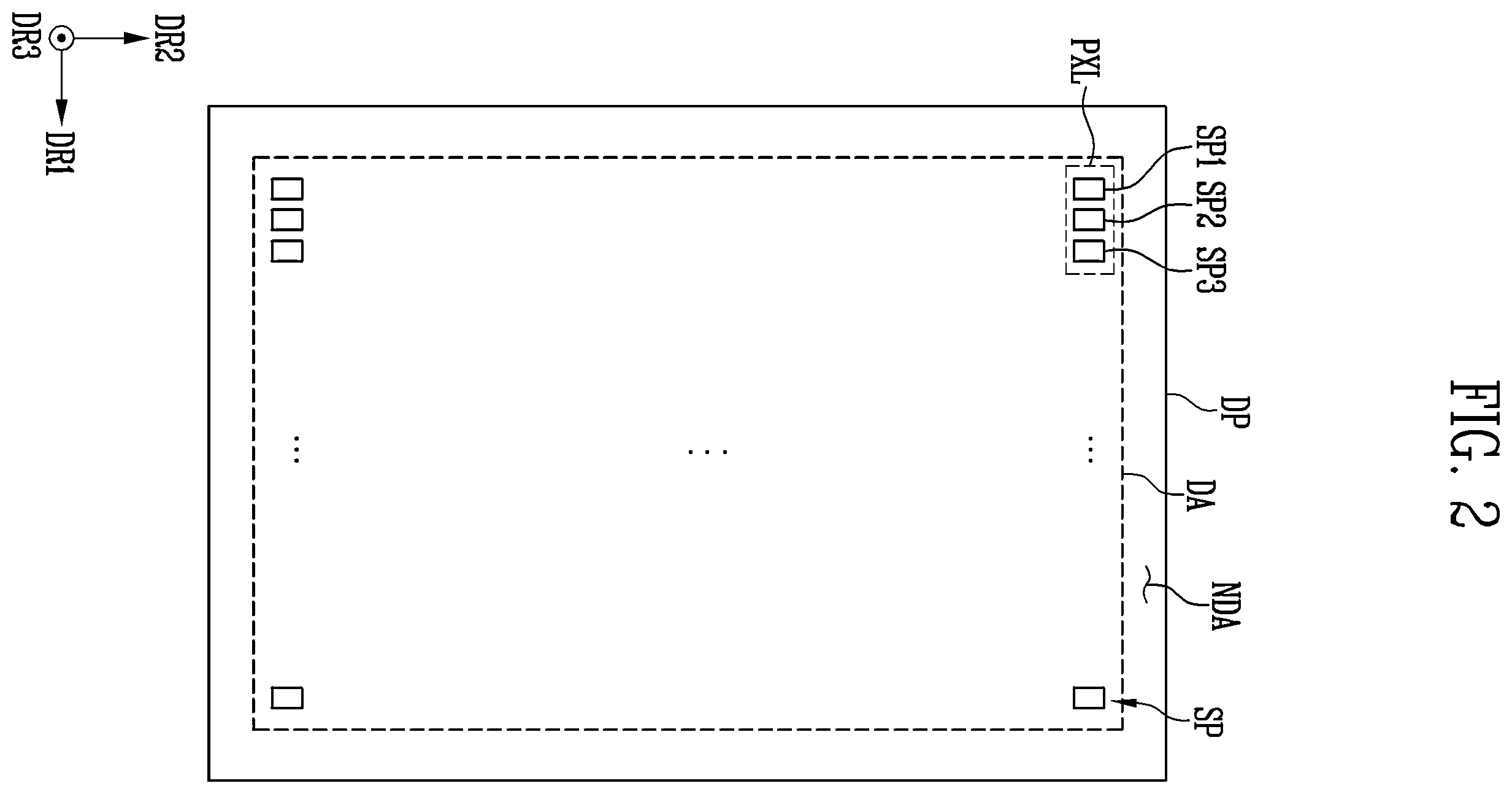 Patent US12592195 Figure 2 – Display panel and display system including the same