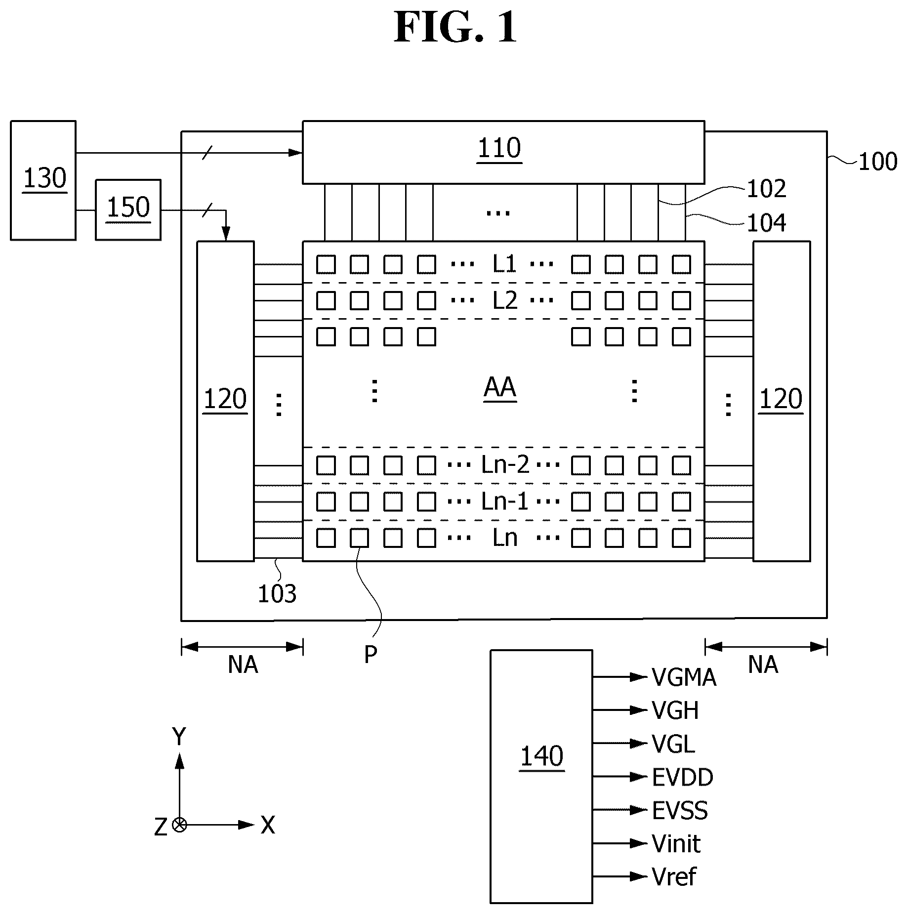 Patent US12592198 Figure 1 – Pixel circuit and display device including the same