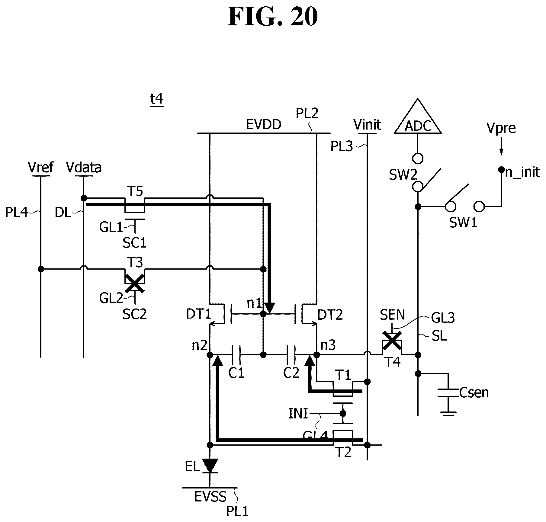 Patent US12592198 Figure 20 – Pixel circuit and display device including the same