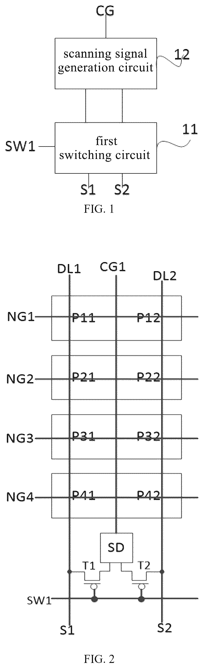 Patent US12592199 Figure 1 – Driving circuit, driving method, pixel circuit, display panel and display device