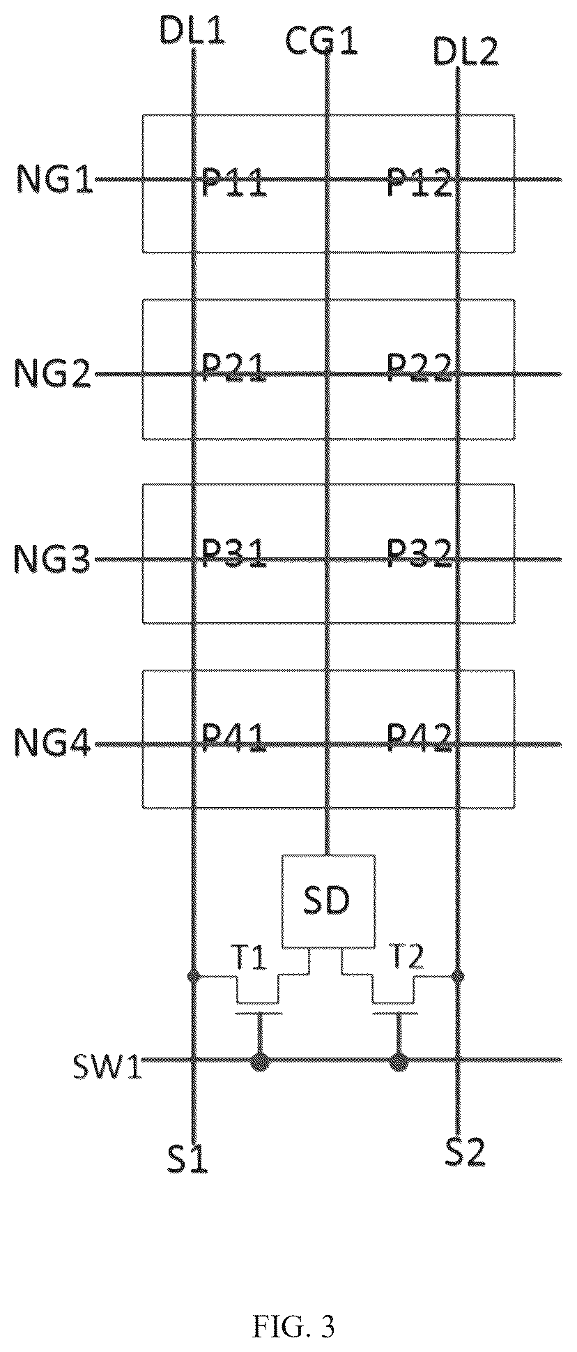 Patent US12592199 Figure 2 – Driving circuit, driving method, pixel circuit, display panel and display device