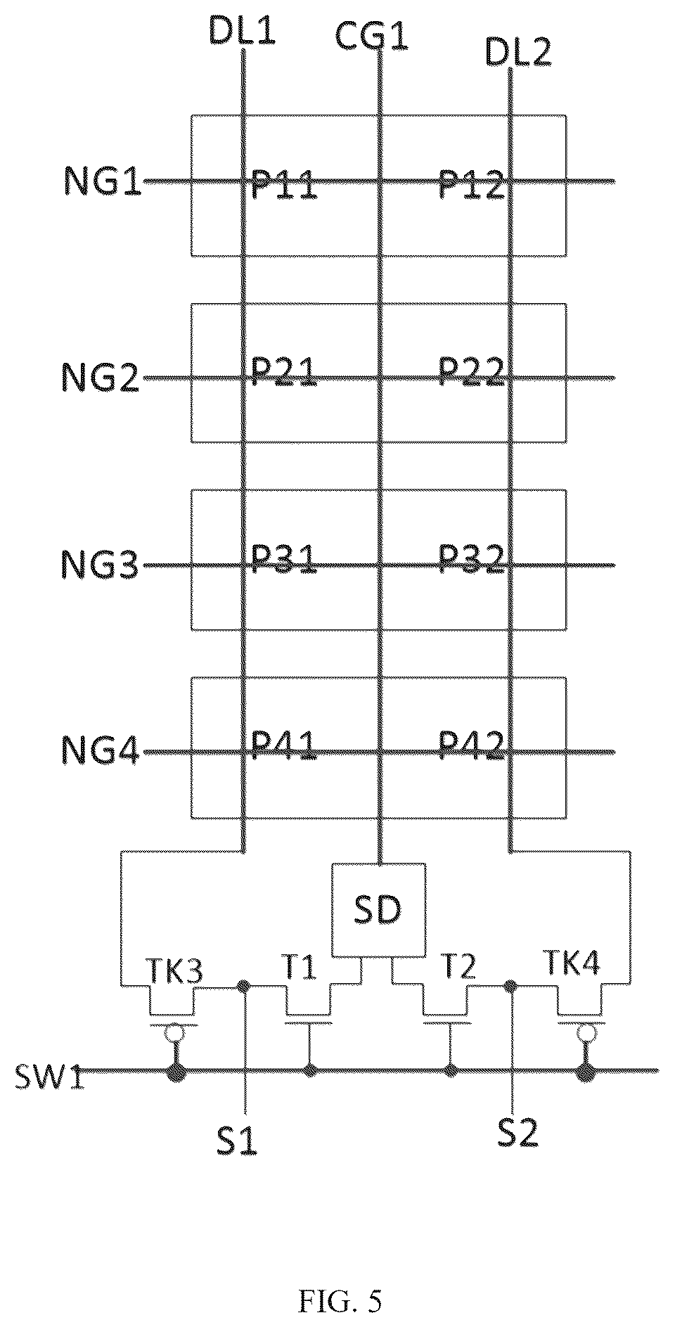 Patent US12592199 Figure 4 – Driving circuit, driving method, pixel circuit, display panel and display device