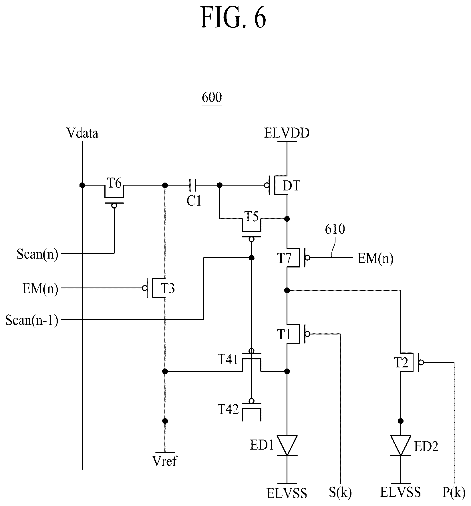 Patent US12592200 Figure 5 – Display panel and display apparatus