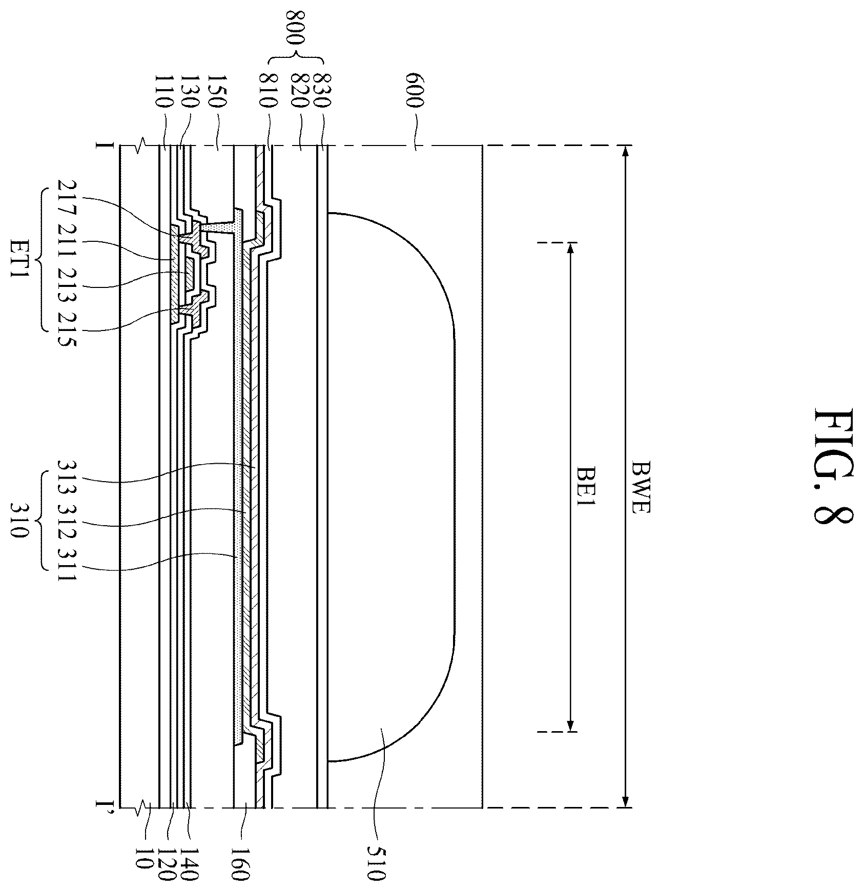 Patent US12592200 Figure 7 – Display panel and display apparatus