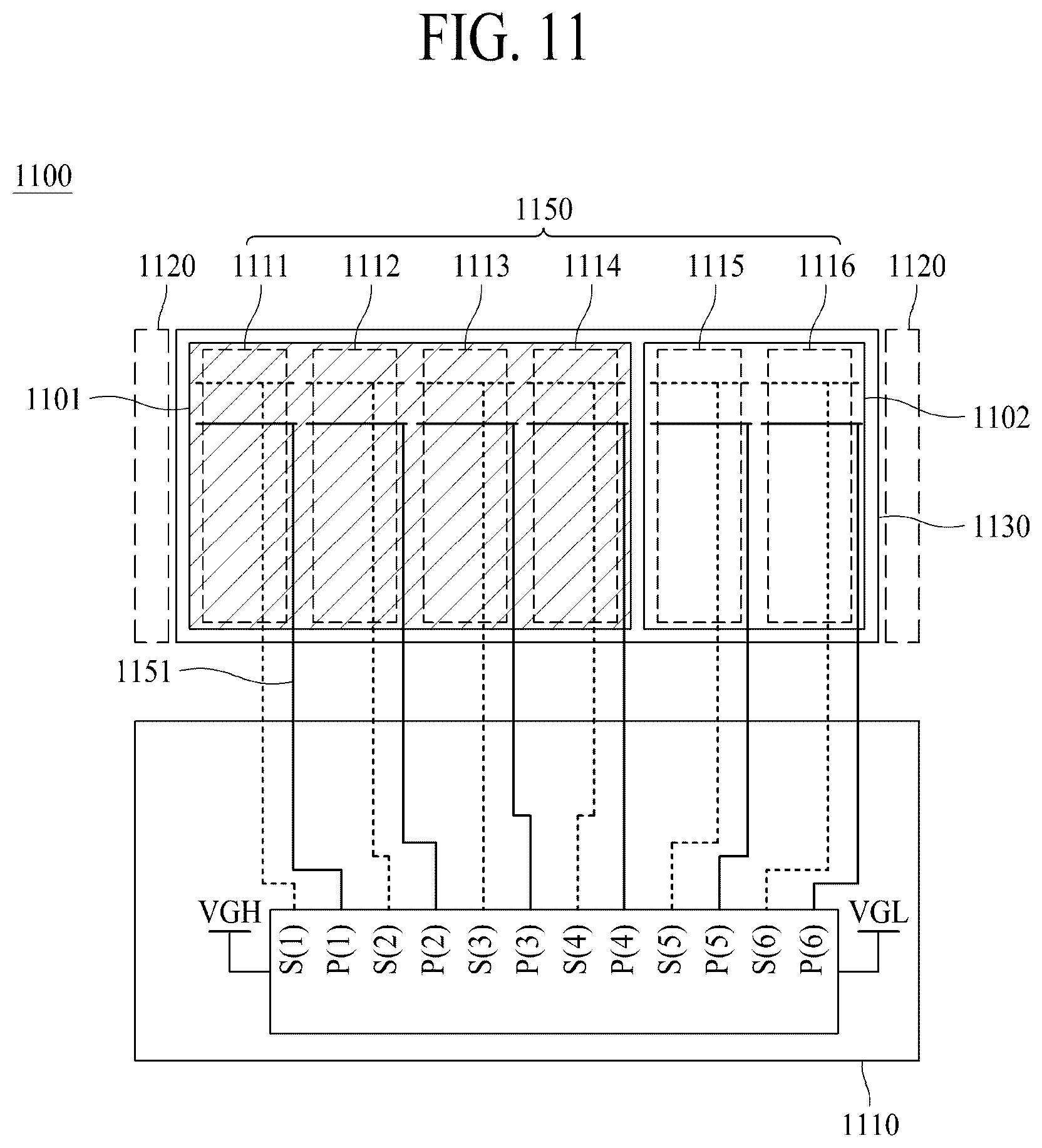 Patent US12592200 Figure 10 – Display panel and display apparatus