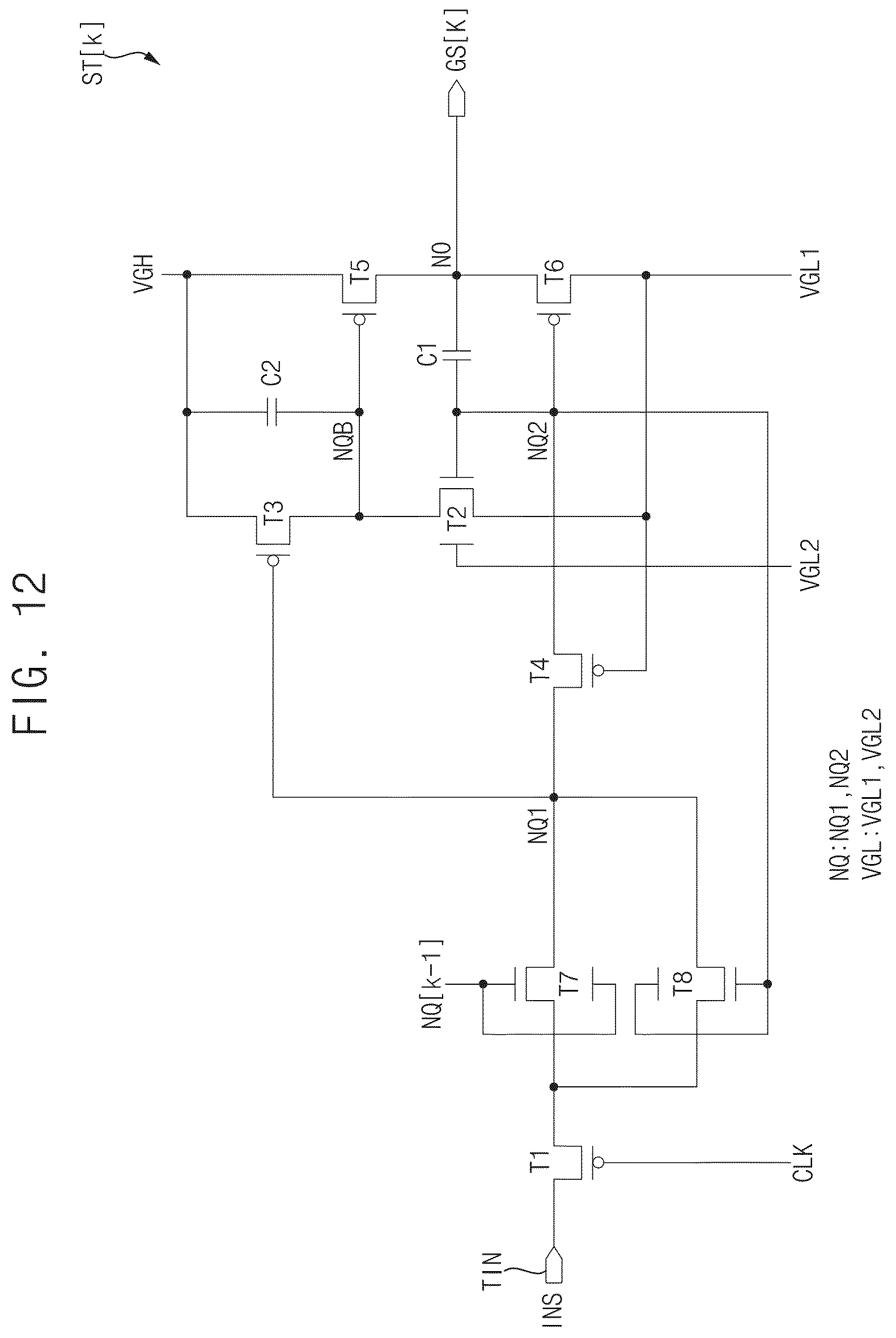 Patent US12592201 Figure 12 – Gate driver and electronic apparatus including the same