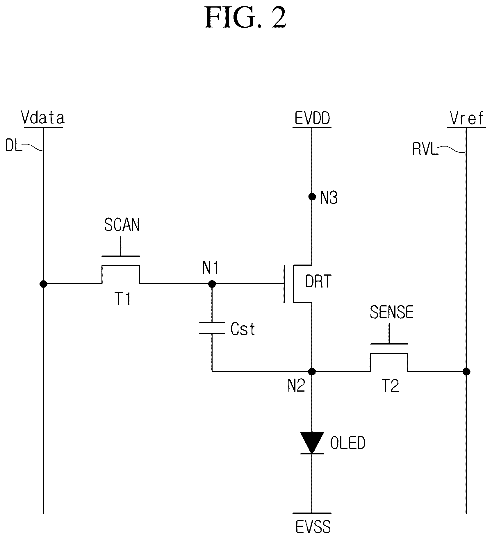 Patent US12592202 Figure 2 – Display device and driving method thereof