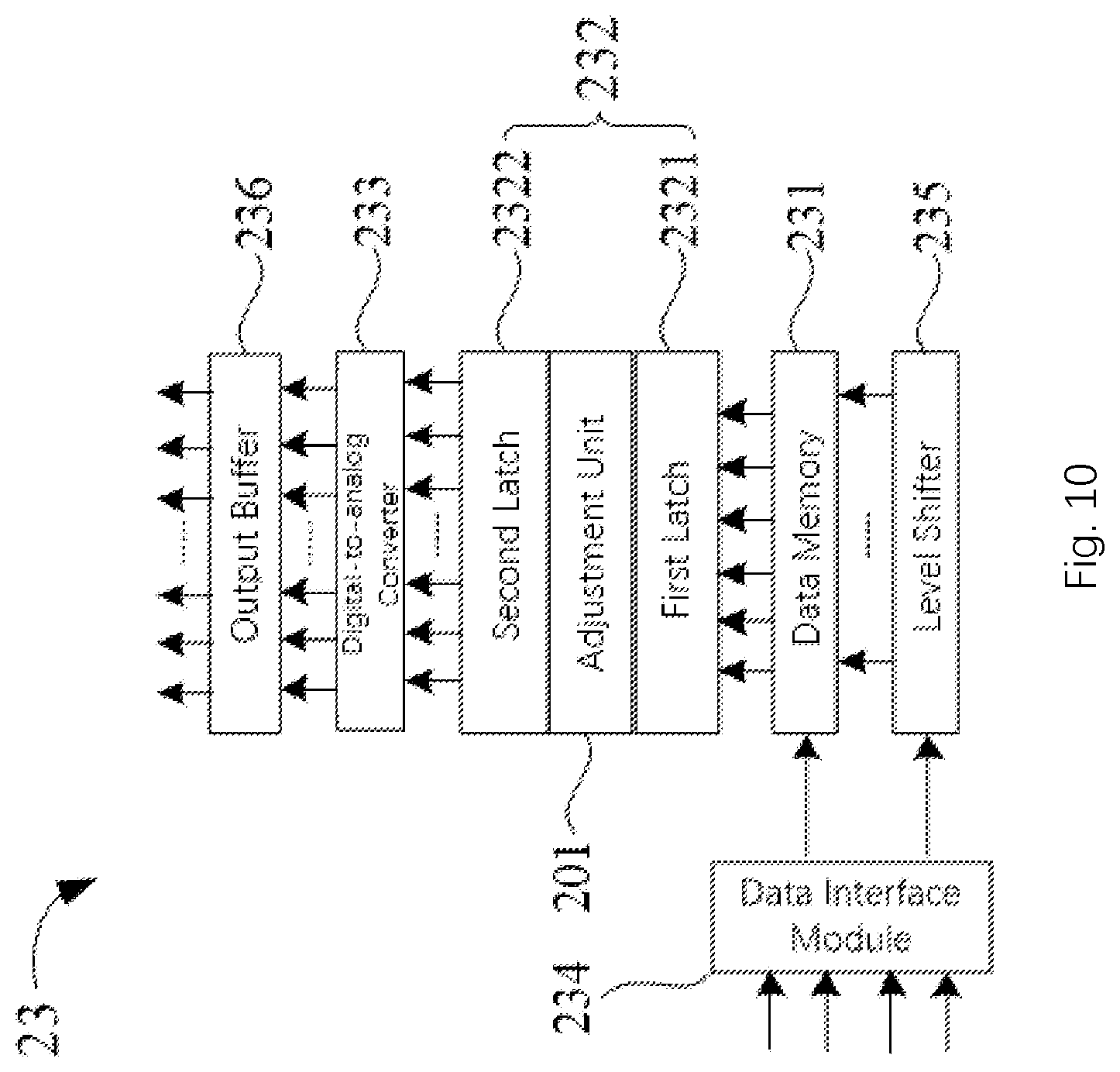 Patent US12592206 Figure 6 – Display device