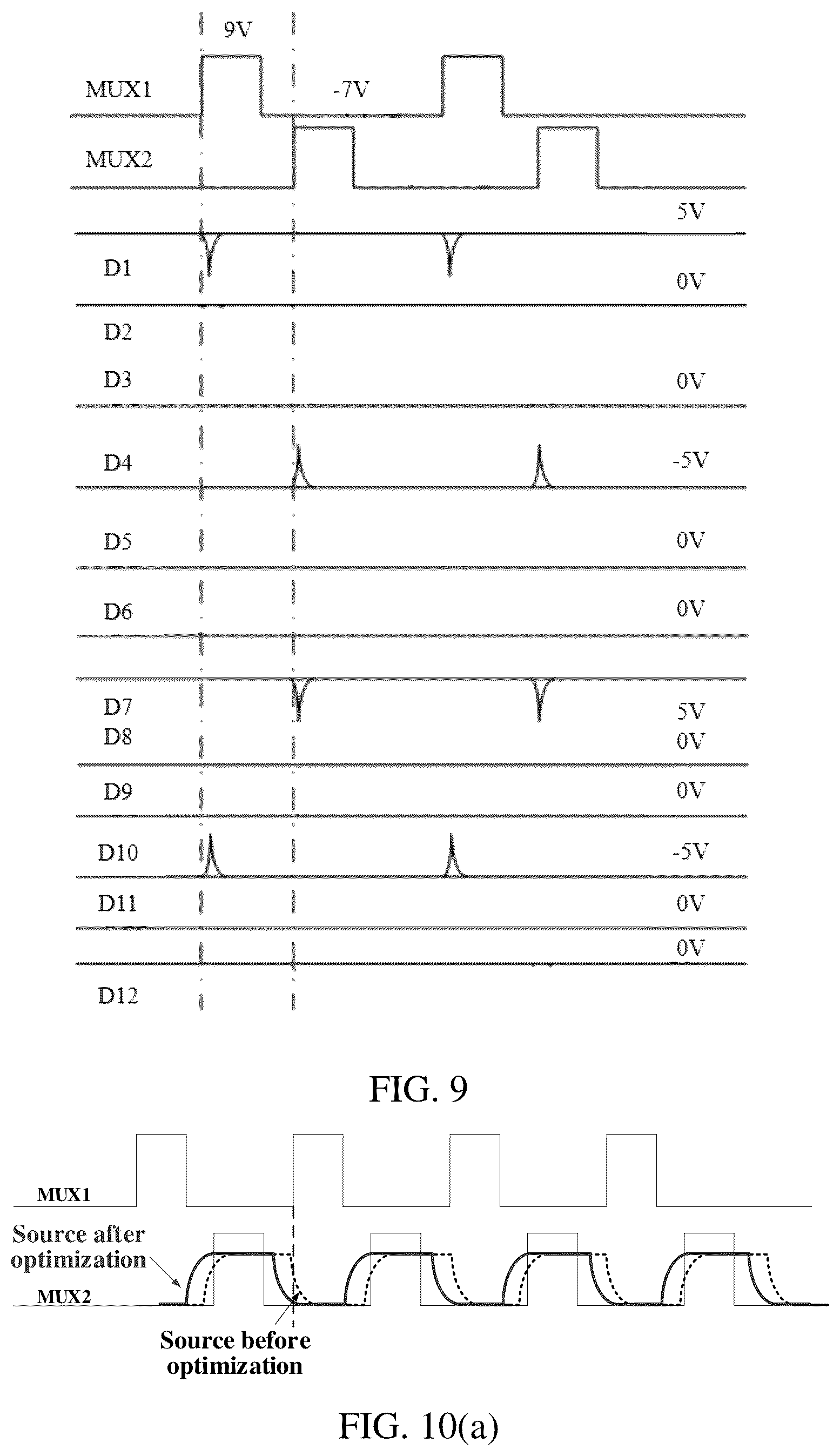 Patent US12592209 Figure 5 – Multiplexed display panel preventing surface noise generated during switching of switching transistor, multiplexed display device, and driving method for multiplexed display panel