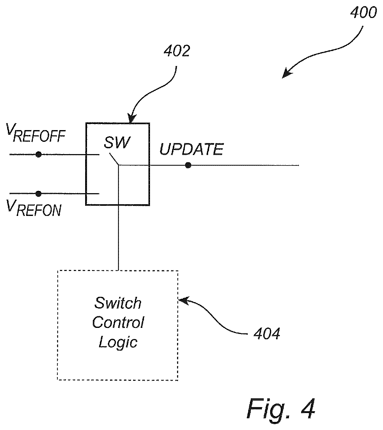 Patent US12592211 Figure 4 – Dual-voltage pixel circuitry for liquid crystal display