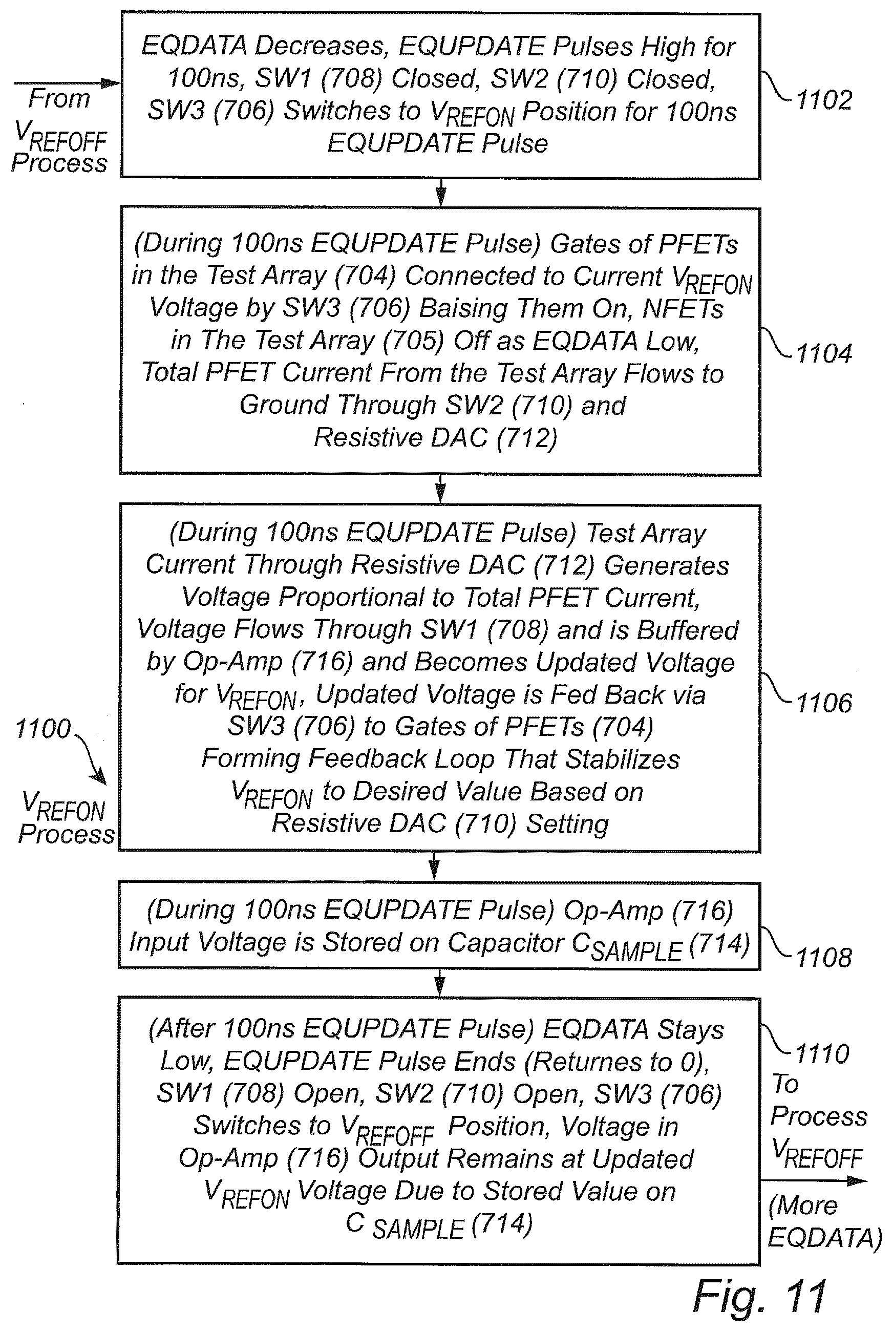 Patent US12592211 Figure 11 – Dual-voltage pixel circuitry for liquid crystal display