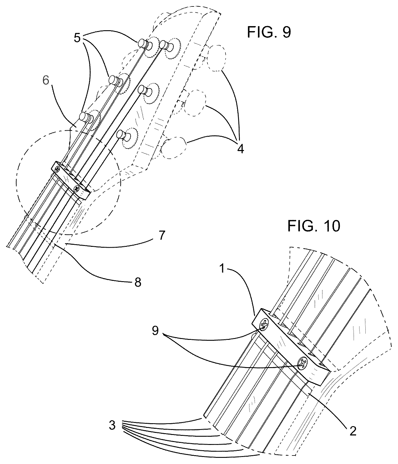Patent US12592212 Figure 2 – Inverted string nut for zero-fret guitar systems