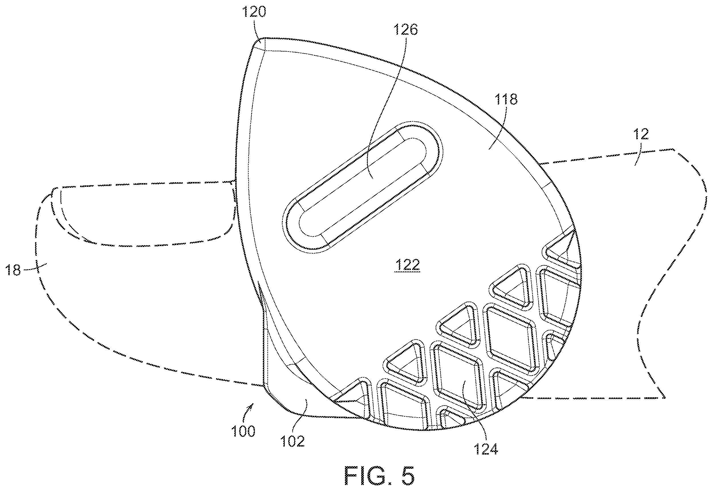 Patent US12592213 Figure 4 – Tap guitar pick