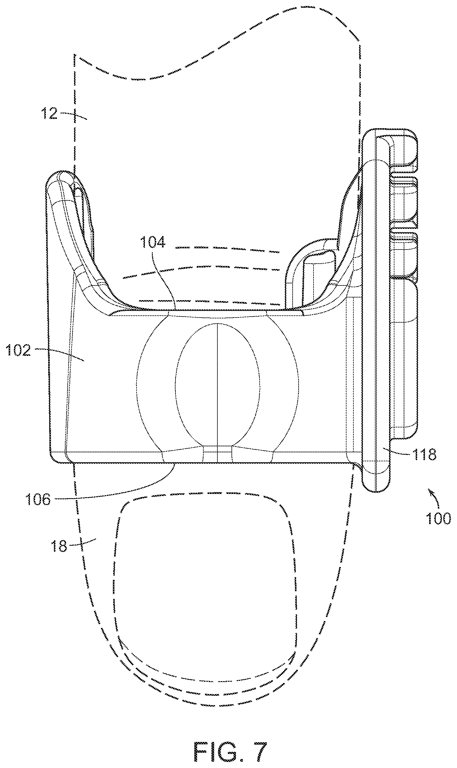 Patent US12592213 Figure 6 – Tap guitar pick