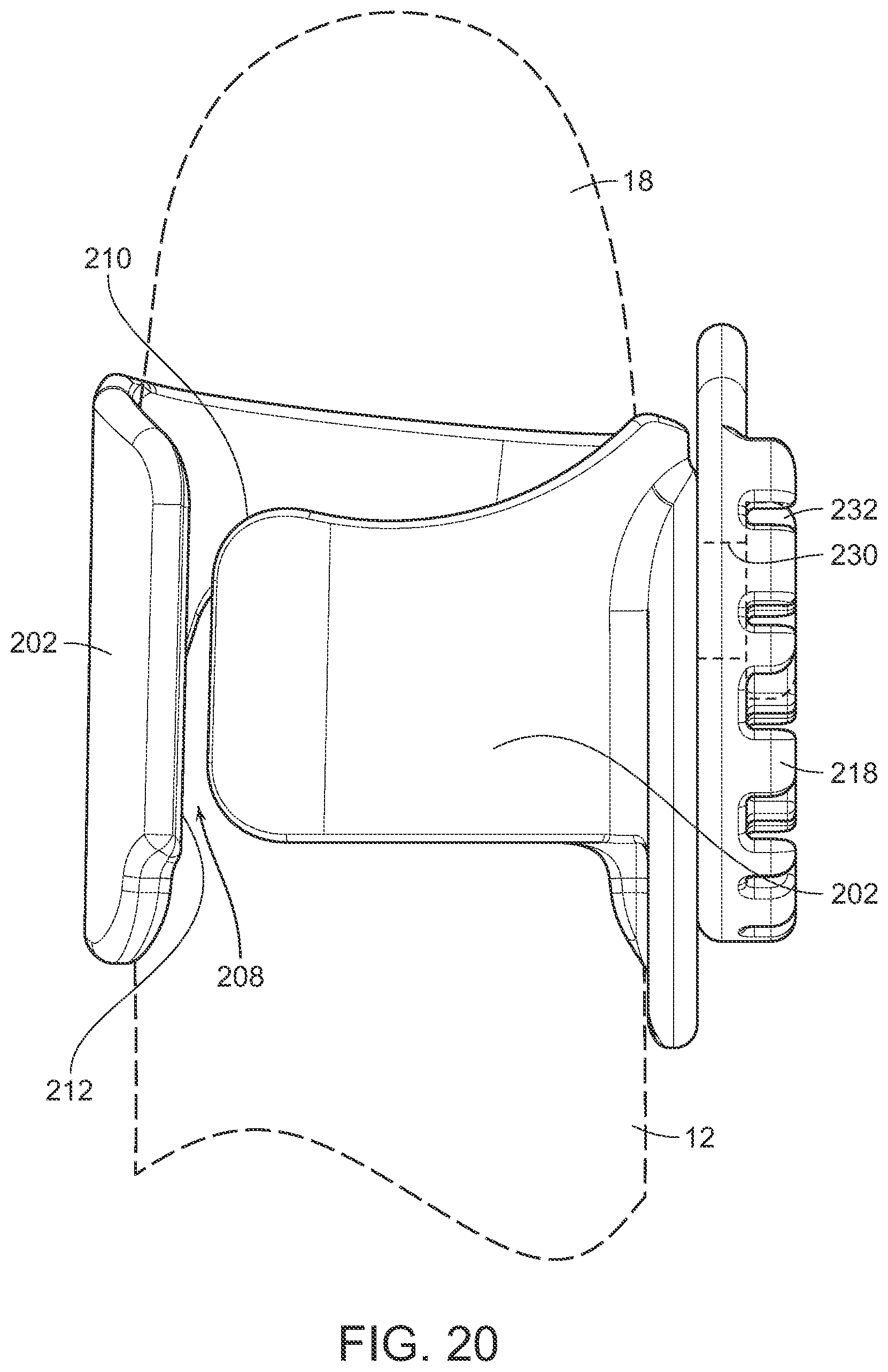 Patent US12592213 Figure 19 – Tap guitar pick