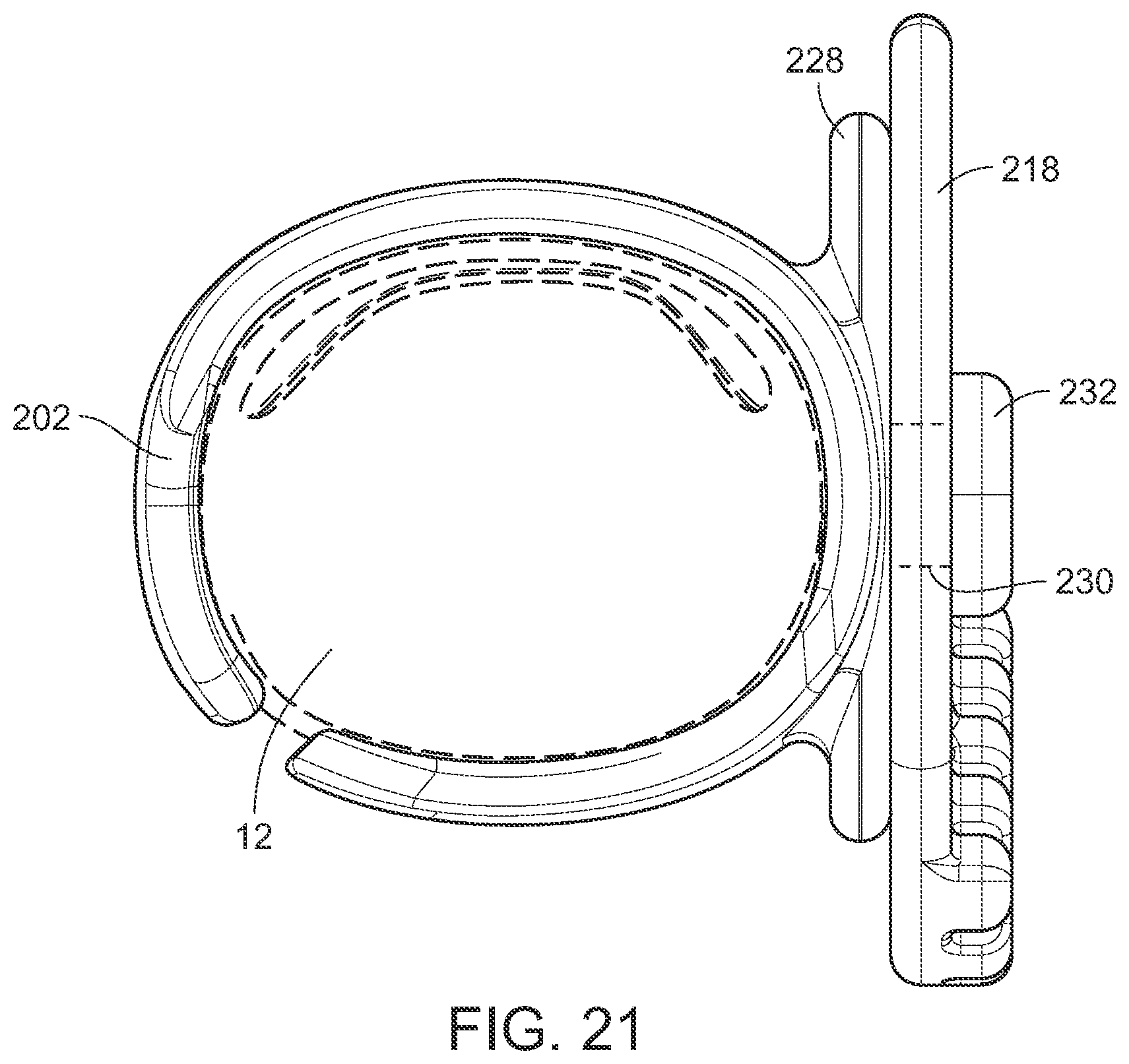 Patent US12592213 Figure 20 – Tap guitar pick