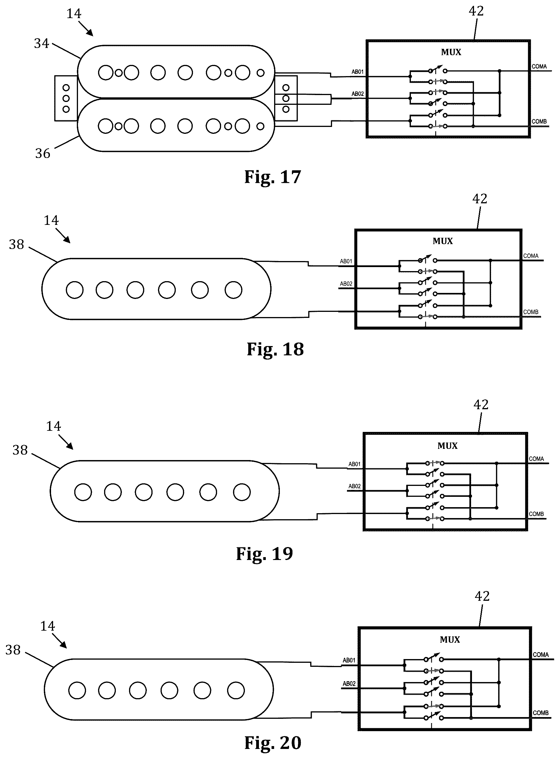 Patent US12592215 Figure 8 – Wireless switching system for musical instruments and related methods