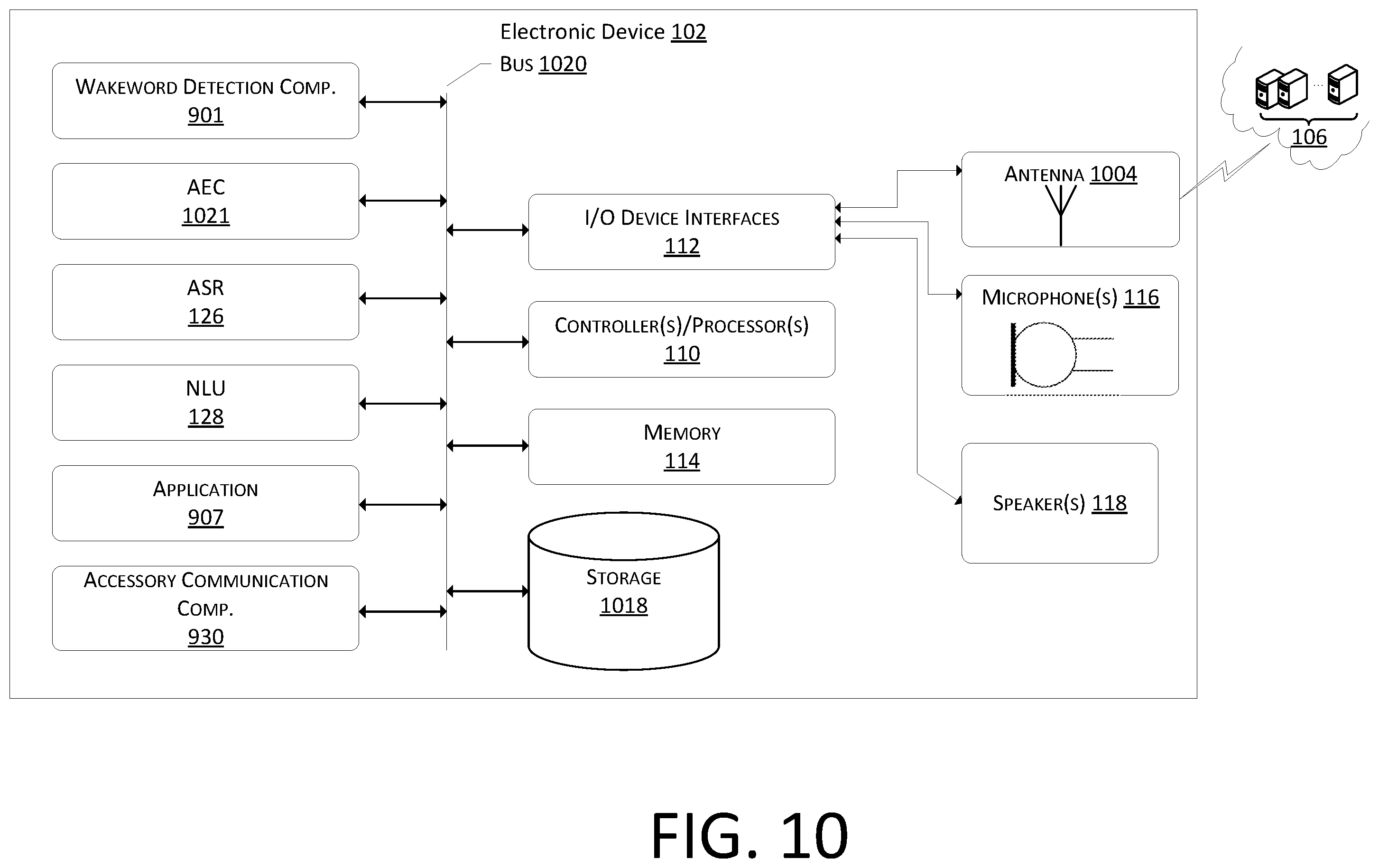 Patent US12592234 Figure 10 – Natural language processing policies
